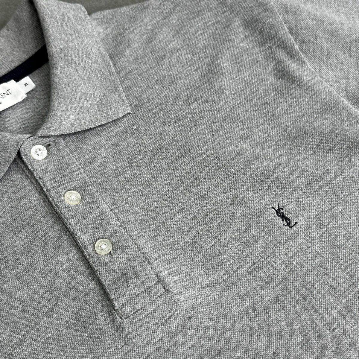 Yves Saint Laurent Yves Saint Laurent Pour Homme Men Polo Shirt Size XL Size US XL / EU 56 / 4 - 6 Thumbnail