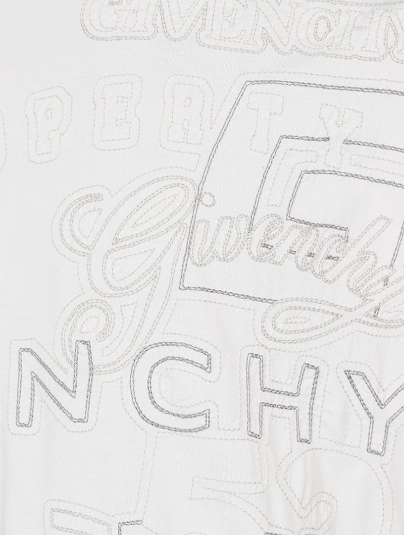 Givenchy o1w1db10325 Oversized Fit T-Shirt in White Size US S / EU 44-46 / 1 - 6 Thumbnail