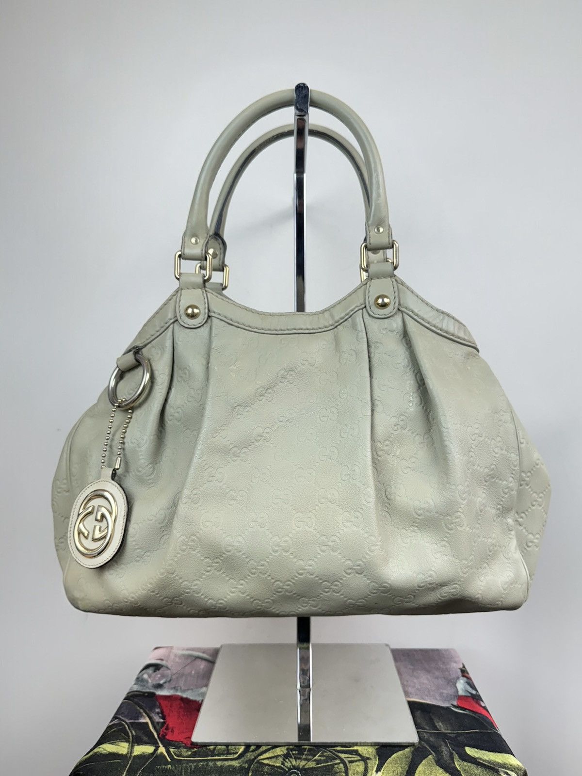 Gucci Leather shoulder bag Gucci Sukey GG original luxury item Size ONE SIZE - 1 Thumbnail