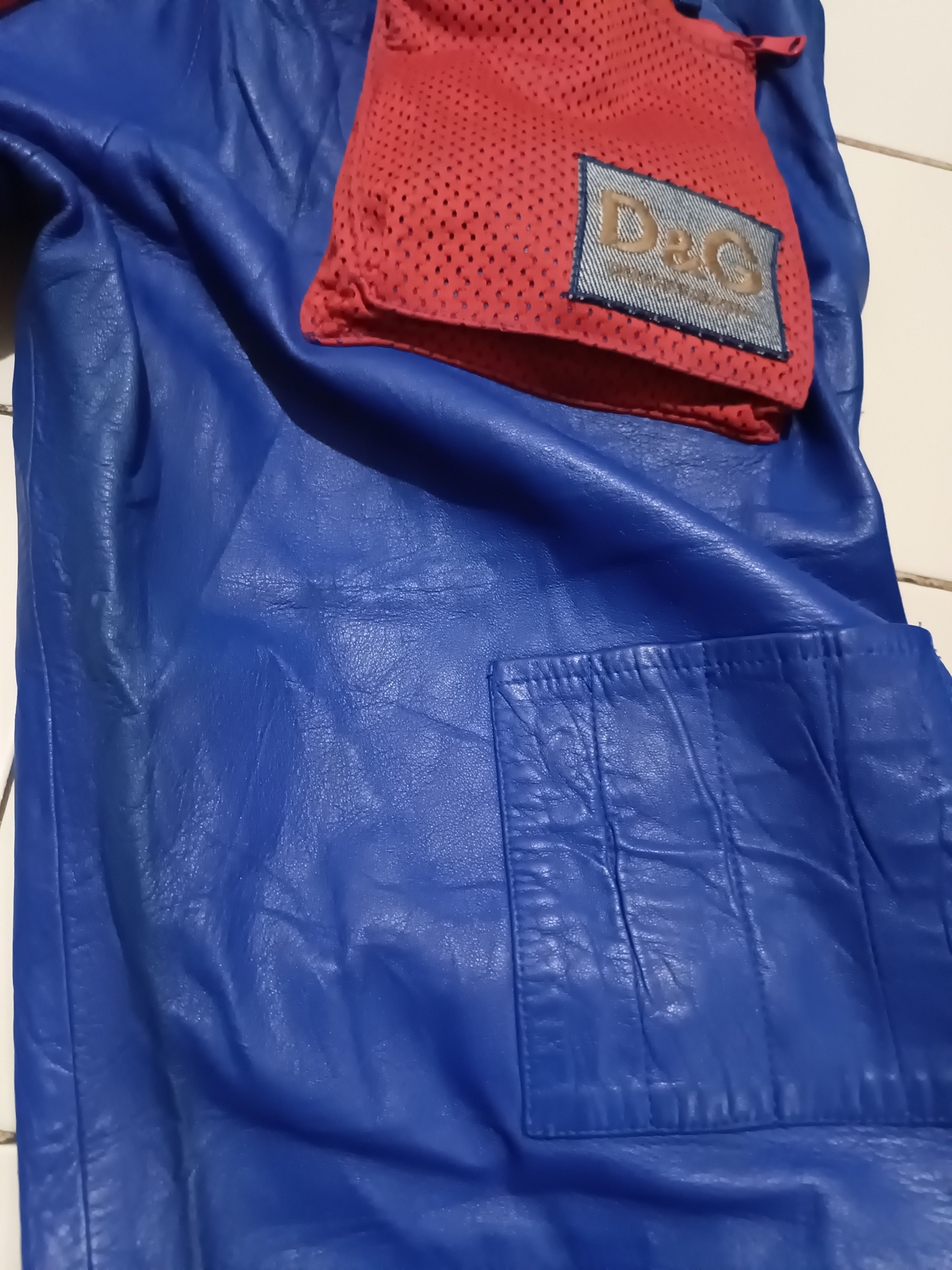 Dolce & Gabbana ✨Gorgeous Commando Detachable Leather Rider Cargo Pants Size US 34 / EU 50 - 6 Thumbnail