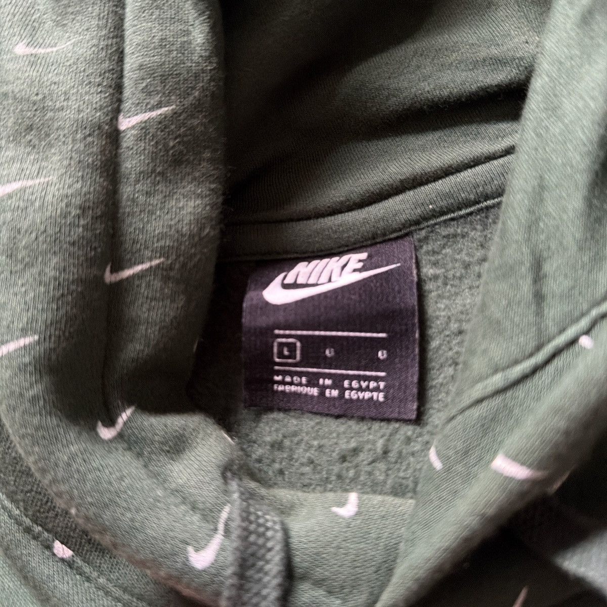 Nike Nike Green Hoodie Size US L / EU 52-54 / 3 - 4 Thumbnail