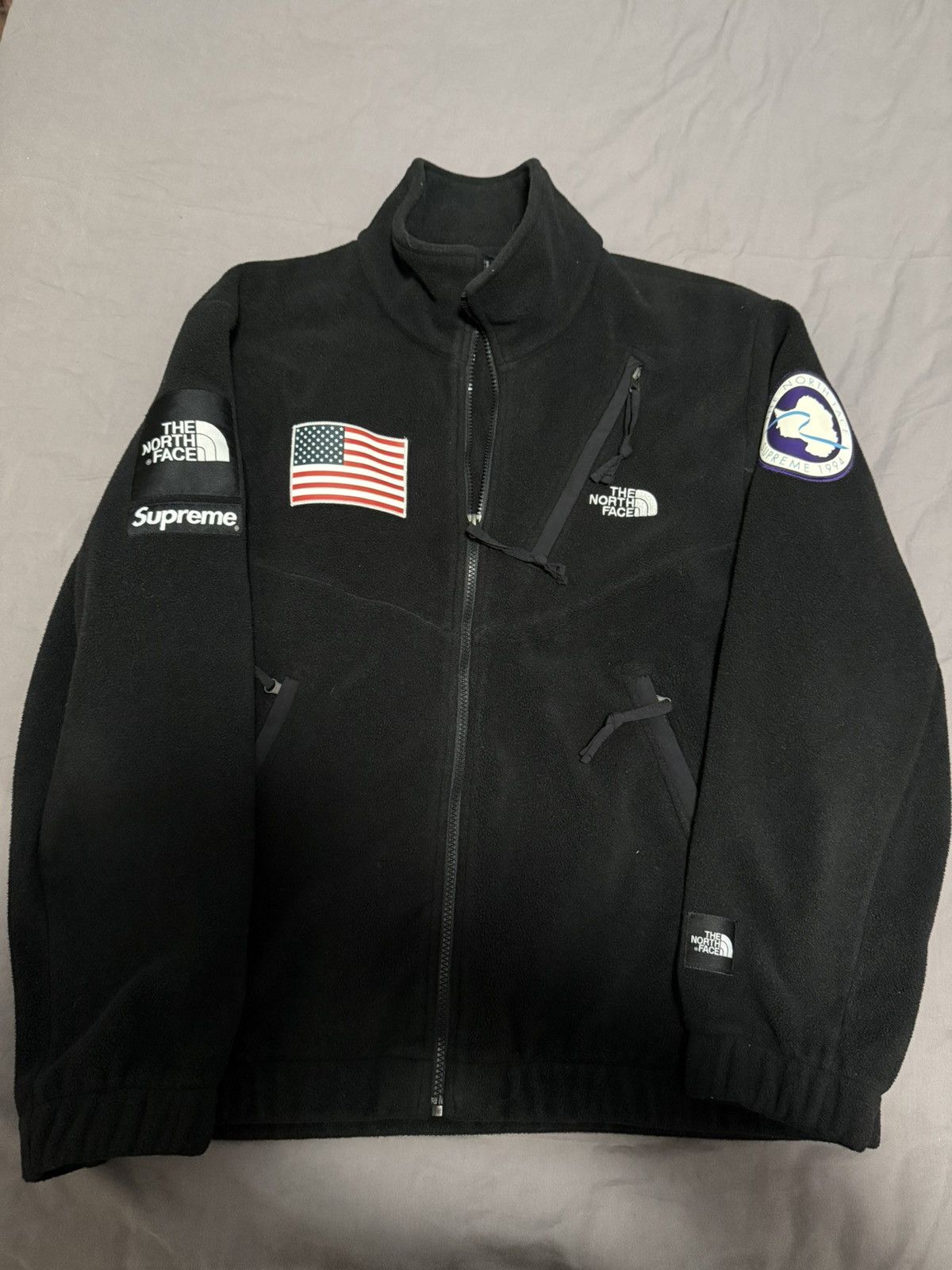 Supreme tnf north trans Antarctica expedition fleece Jacket