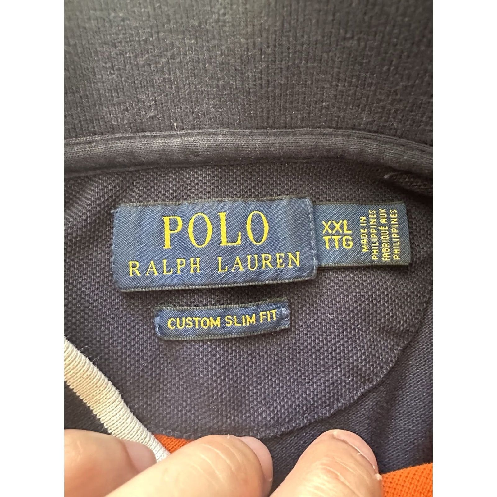 Polo Ralph Lauren Polo Ralph Lauren Color Block Polo Men's 2XL Classic F it Preppy Logo Button Collared Shirt Size US XXL / EU 58 / 5 - 3 Thumbnail