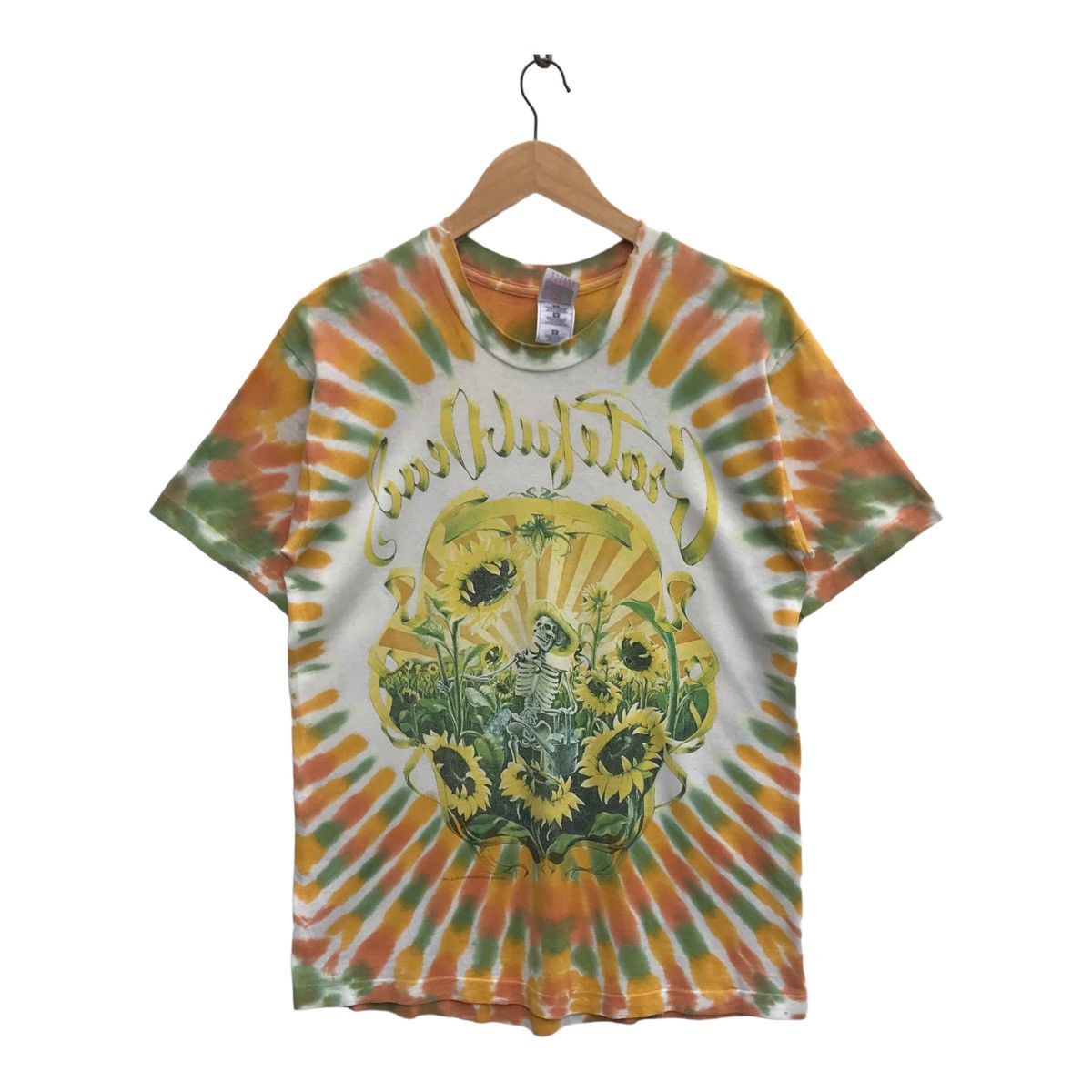 Band Tees Vintage 1994 Grateful Dead Summer Tour Thrashed Tie Dye Tee Size US S / EU 44-46 / 1 - 1 Thumbnail