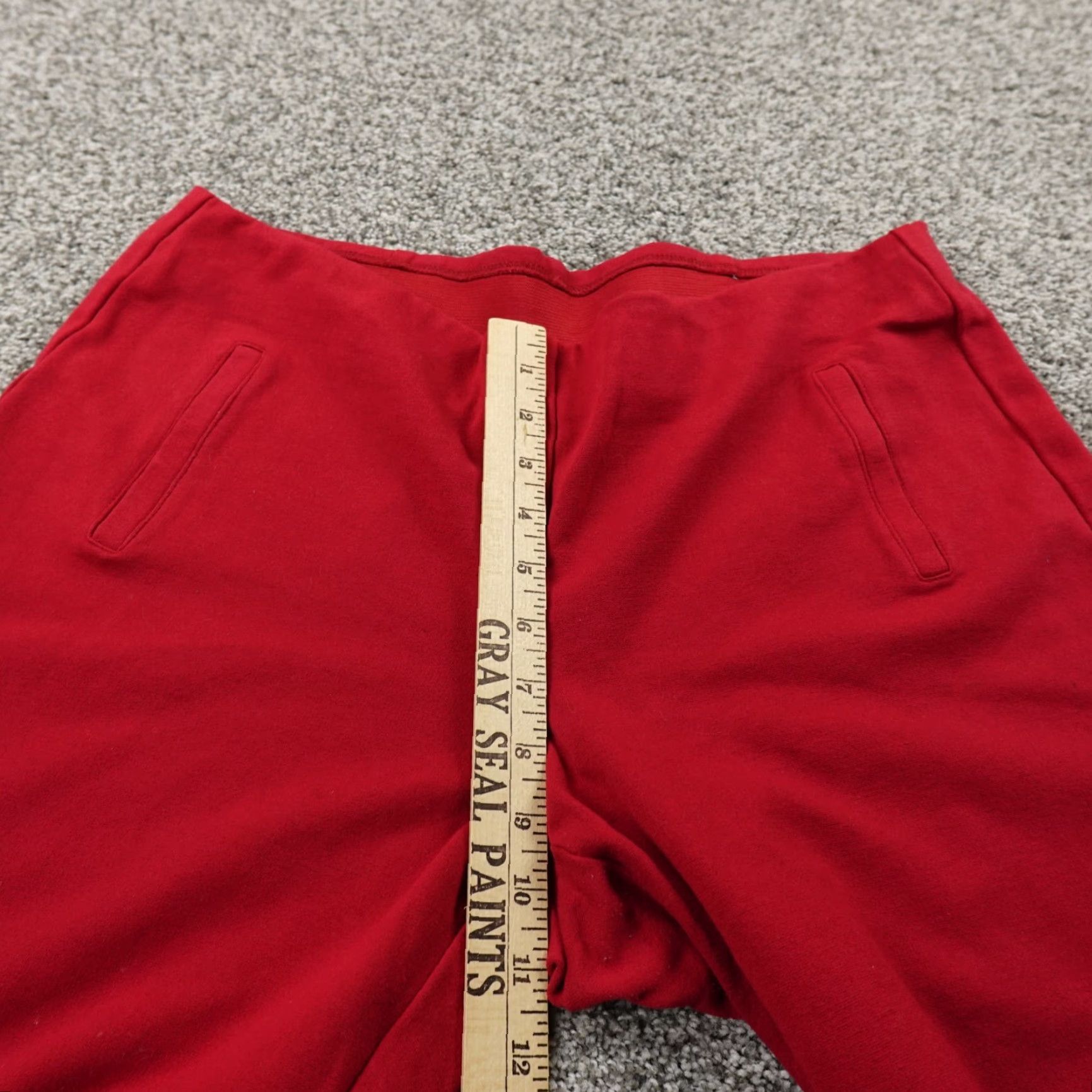 Vintage Chicos Pants Womens 2 Red Pull On Chino Trousers Knit Comfort Stretch Flex Waist Pants Regular Red Women Chino Modern Preppy Size 26" / US 2 / IT 38 - 4 Thumbnail