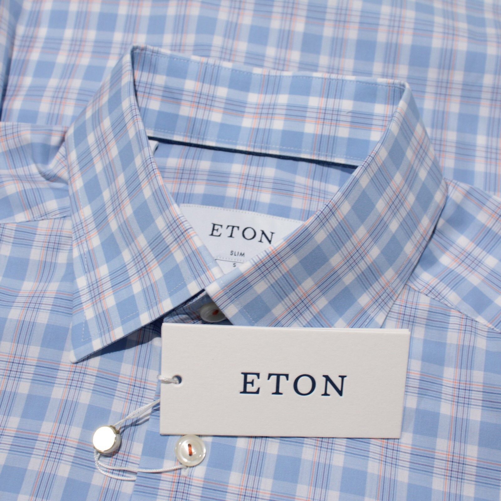 Eton Eton New with tags Shirt Size S US In Blue Size US S / EU 44-46 / 1 - 1 Thumbnail