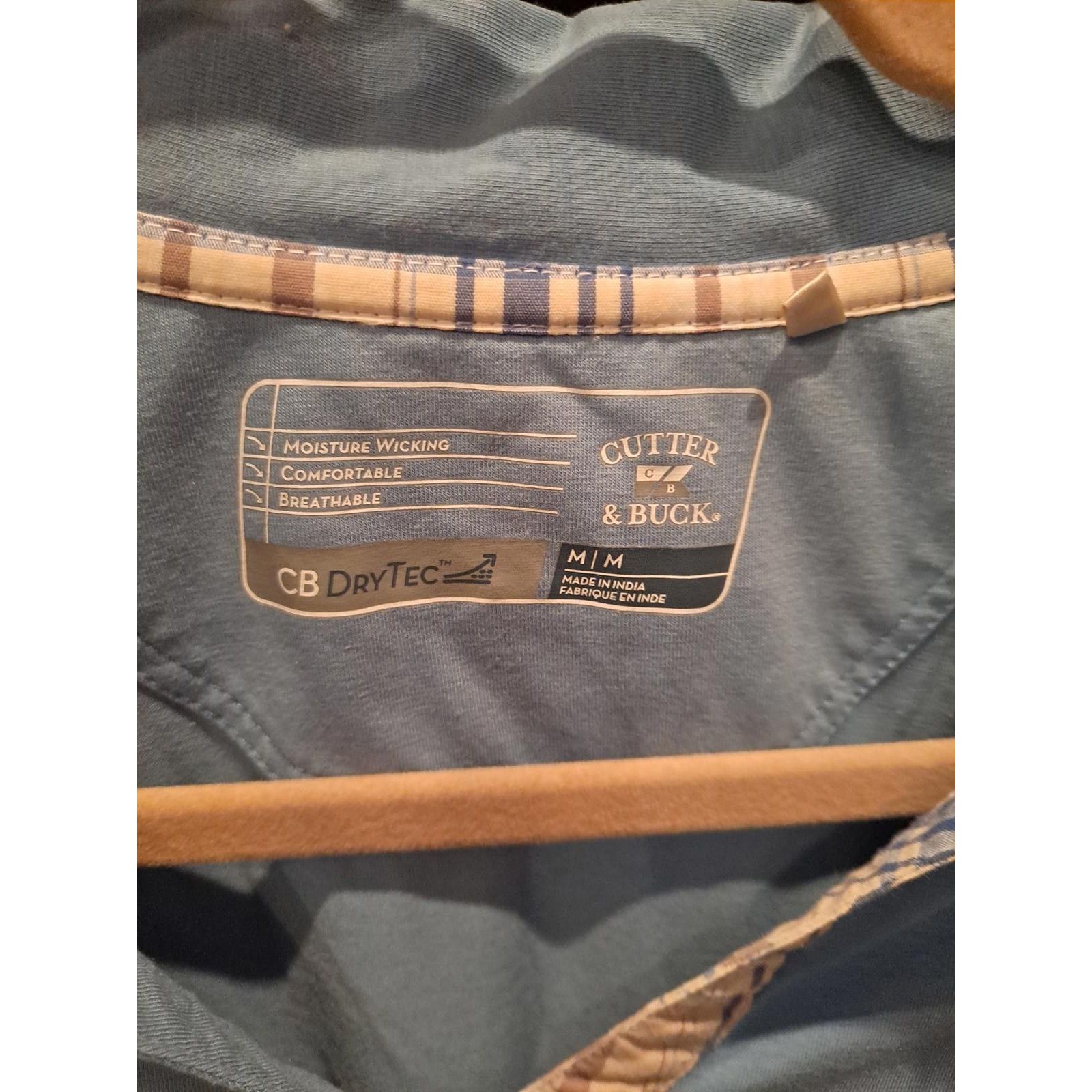 Cutter & Buck Cutter & Buck Blue Polo Size Medium Size US M / EU 48-50 / 2 - 2 Thumbnail