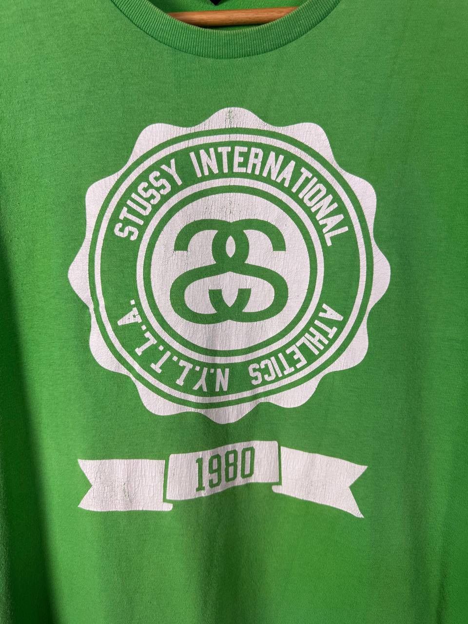 Stussy Stussy vintage streetwear designer center logo tee Size US M / EU 48-50 / 2 - 2 Thumbnail