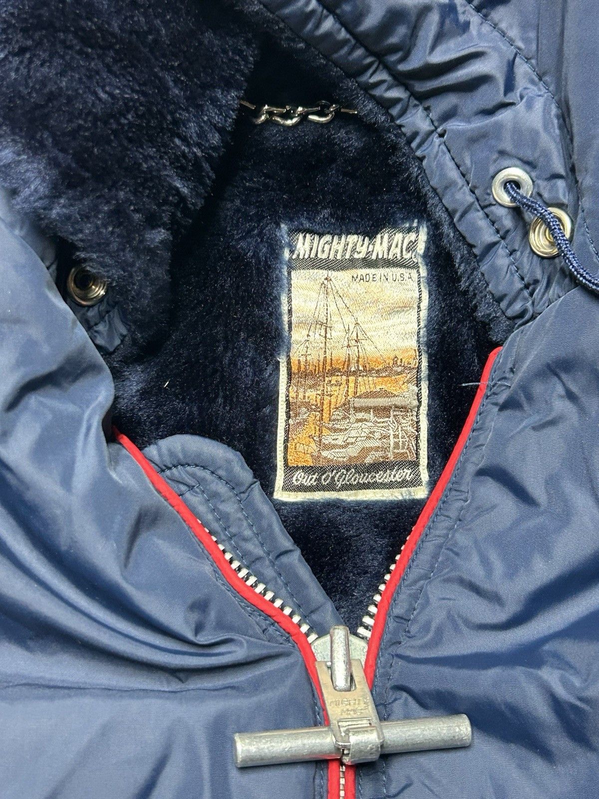 Vintage mighty Mac puffer jacket ski 70s snowboard fleece line USA S Size US S / EU 44-46 / 1 - 5 Thumbnail