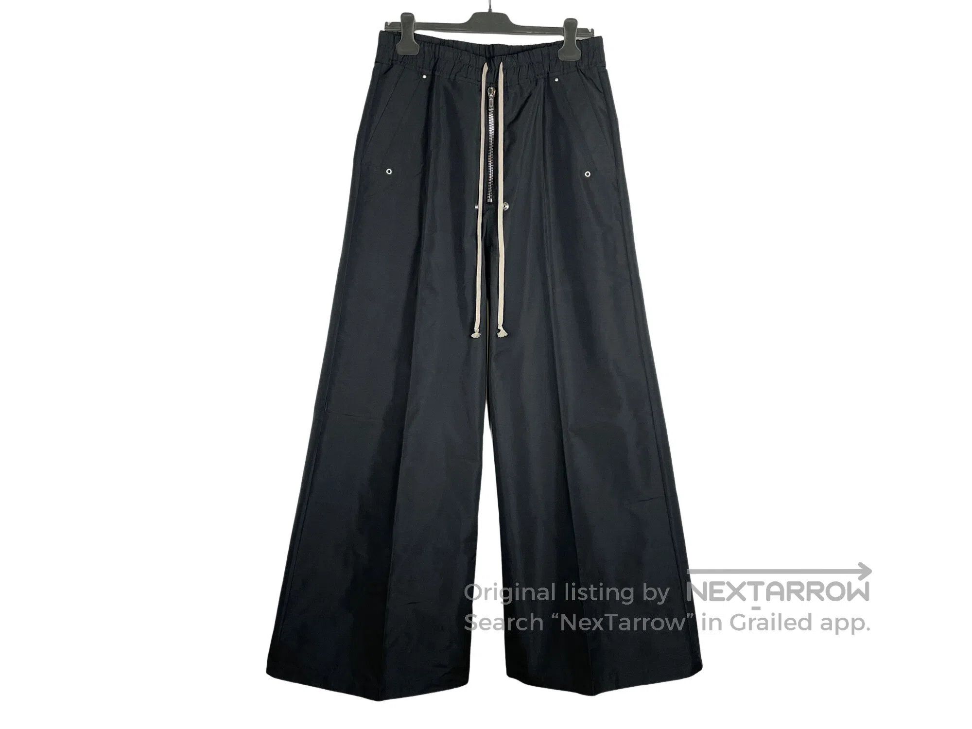 Rick Owens Rick Owens Lightweight Nylon Wide Leg Pants Size US 34 / EU 50 - 1 Thumbnail
