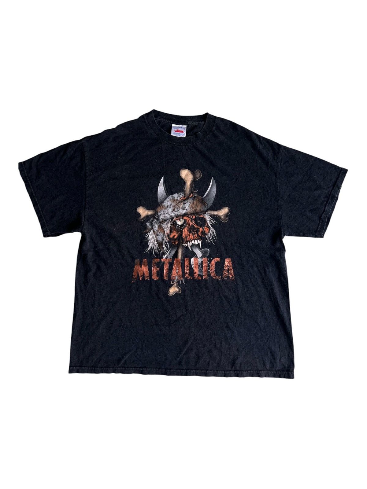 Band Tees Vintage Metallica PUSHEAD 80s Artwork Black Large Tees Shirt Size US L / EU 52-54 / 3 - 2 Thumbnail