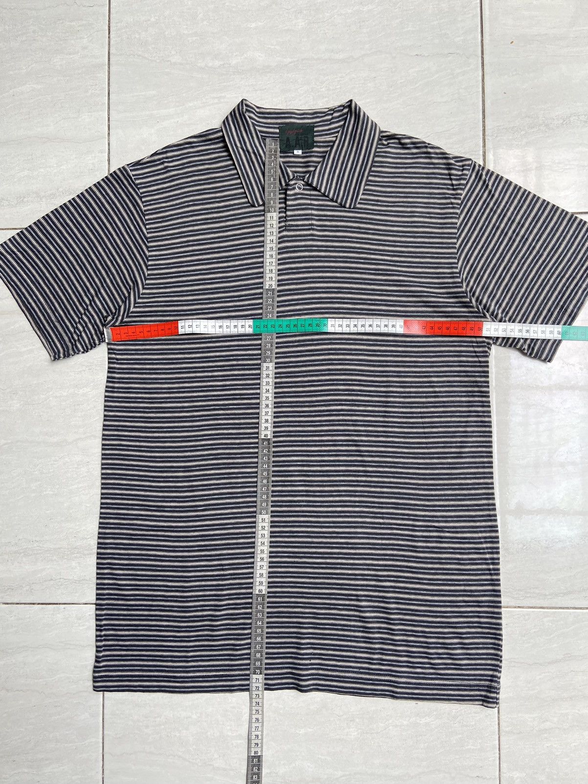 A.A.R Yohji Yamamoto Durban Striped T-shirt