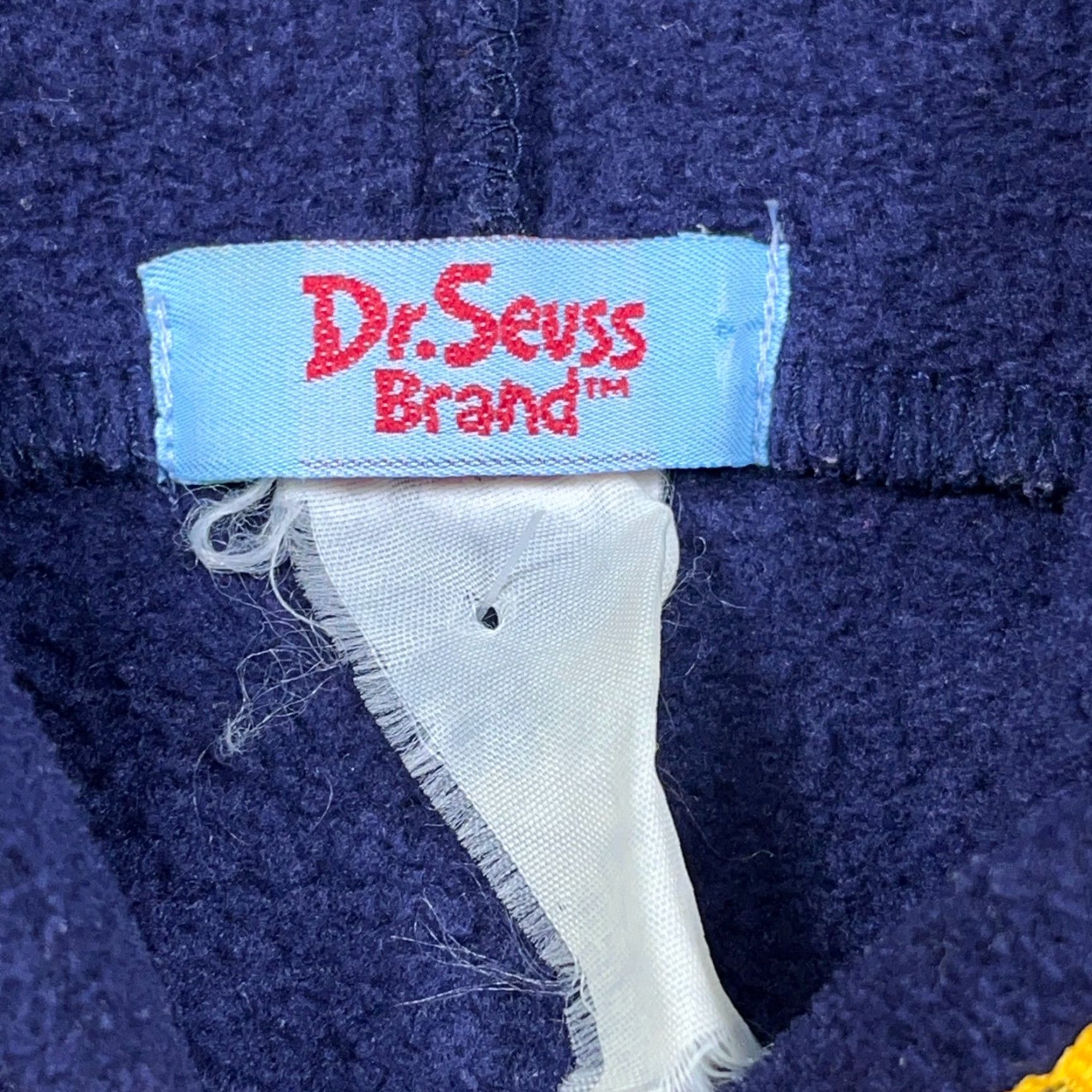 Vintage VINTAGE Dr Seuss Hoodie Men 2XL Blue Fleece Pullover Sweatshirt Sam Ham Cartoon Classic 90s Theme Size US XXL / EU 58 / 5 - 5 Thumbnail