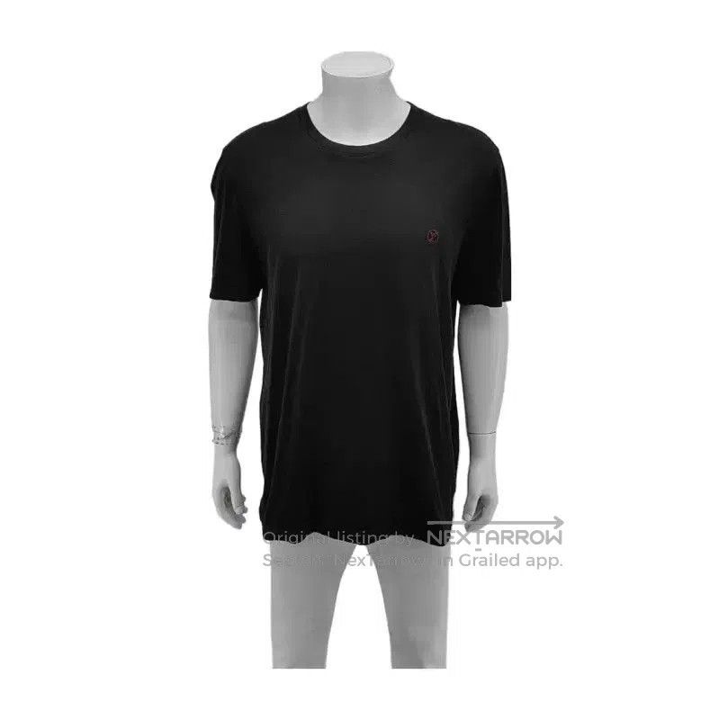 Louis Vuitton Louis Vuitton Black Cotton Short Sleeve T-Shirt . Size US XL / EU 56 / 4 - 1 Thumbnail