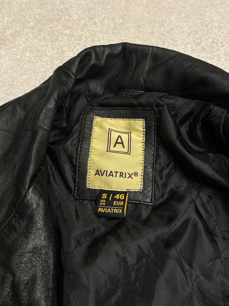 Vintage Aviatrix Avirex Style Rider Leather Jacket Size S Bike Moto Size US S / EU 44-46 / 1 - 7 Thumbnail