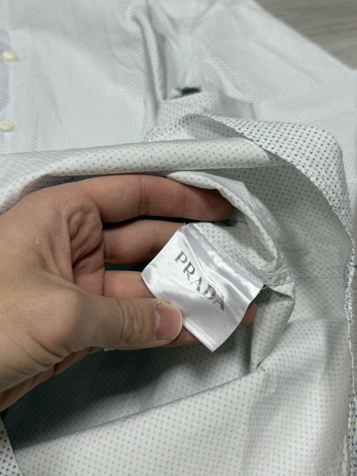 Prada Prada milano vintage shirt buttons polka dot Size US M / EU 48-50 / 2 - 5 Thumbnail