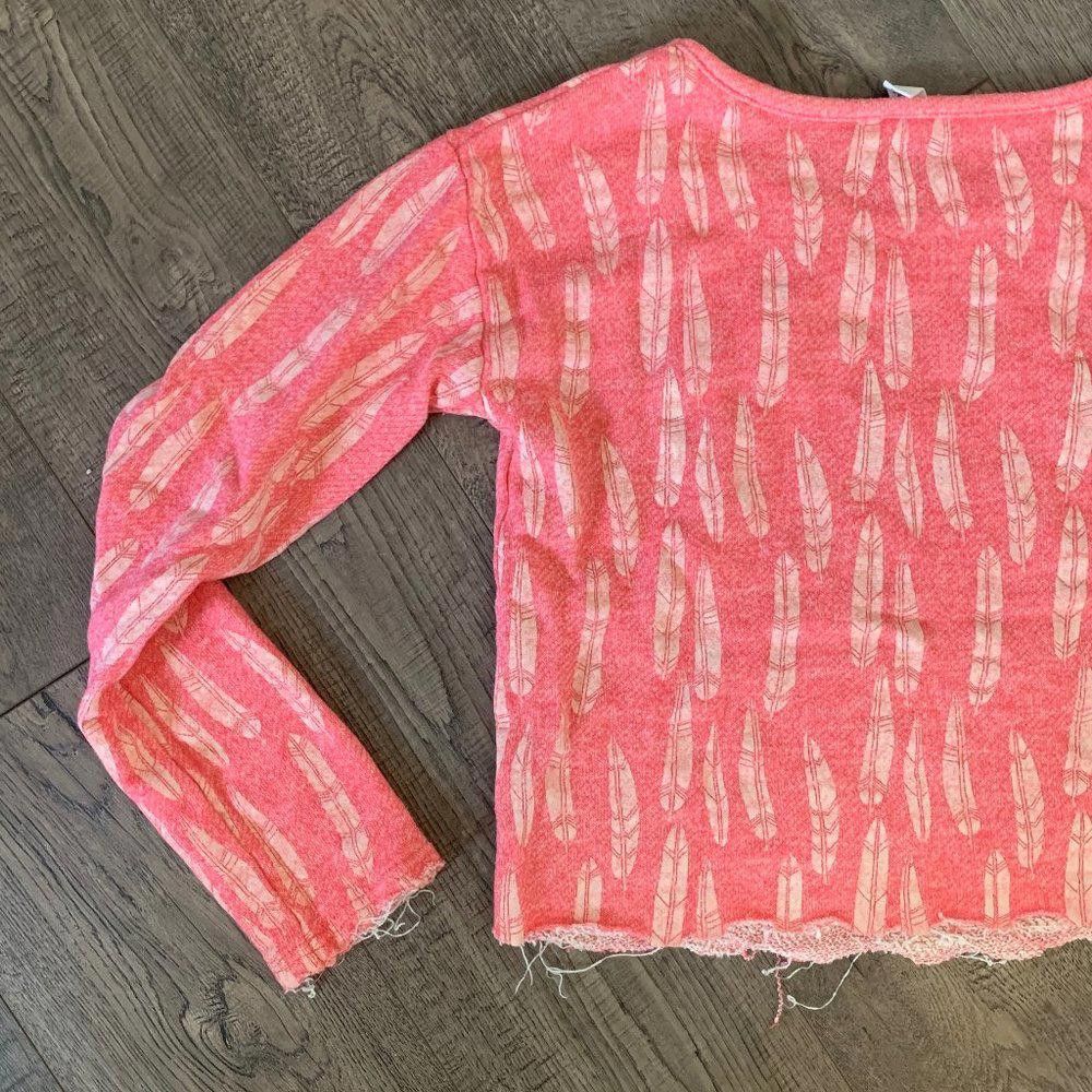 Designer Bethany Mota Let's Run Away Crop Sweatshirt, XS Size XS / US 0-2 / IT 36-38 - 8 Thumbnail