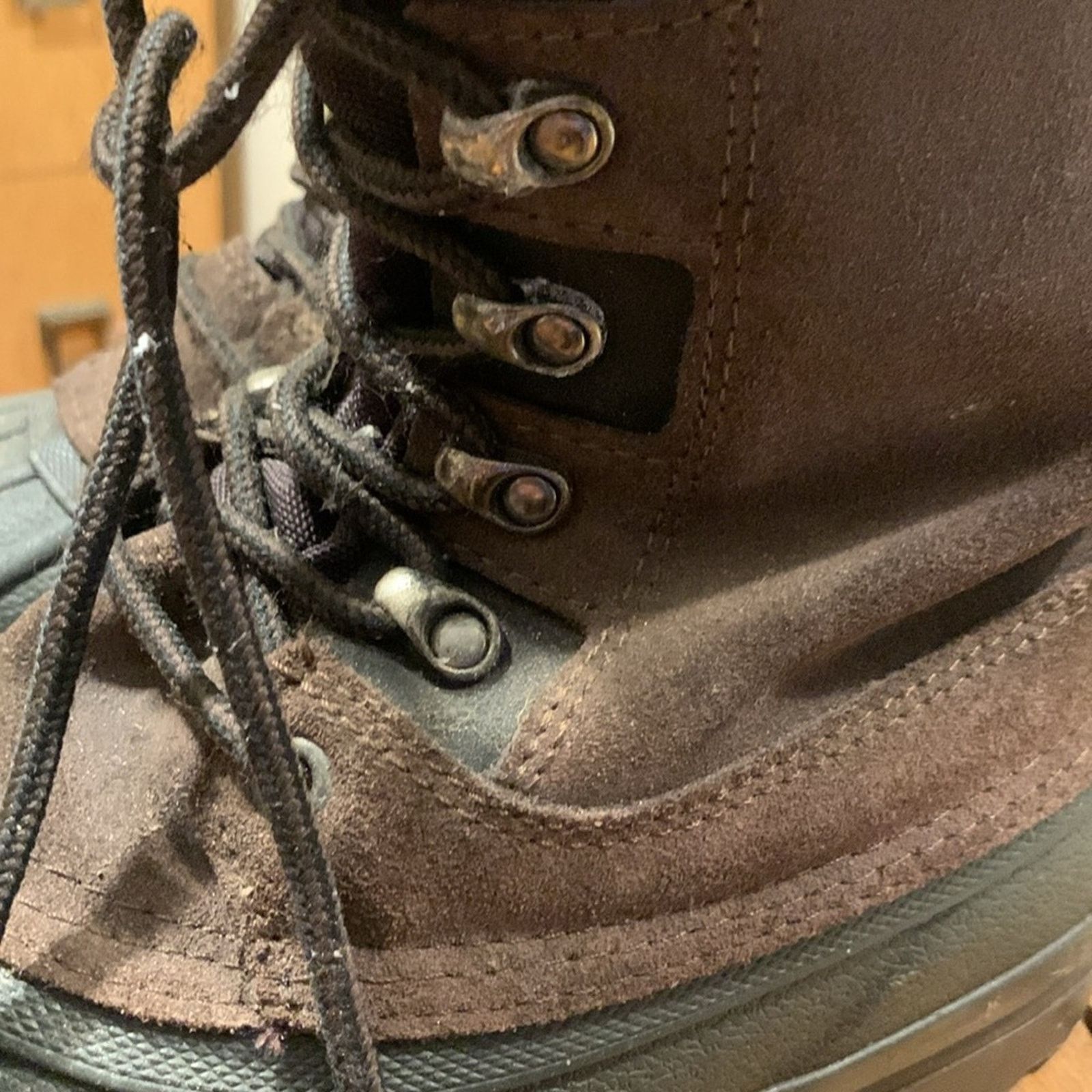 Vintage Donner Mountain steel shank 10” insulated work outdoor boots Size US 9 / EU 42 - 3 Thumbnail