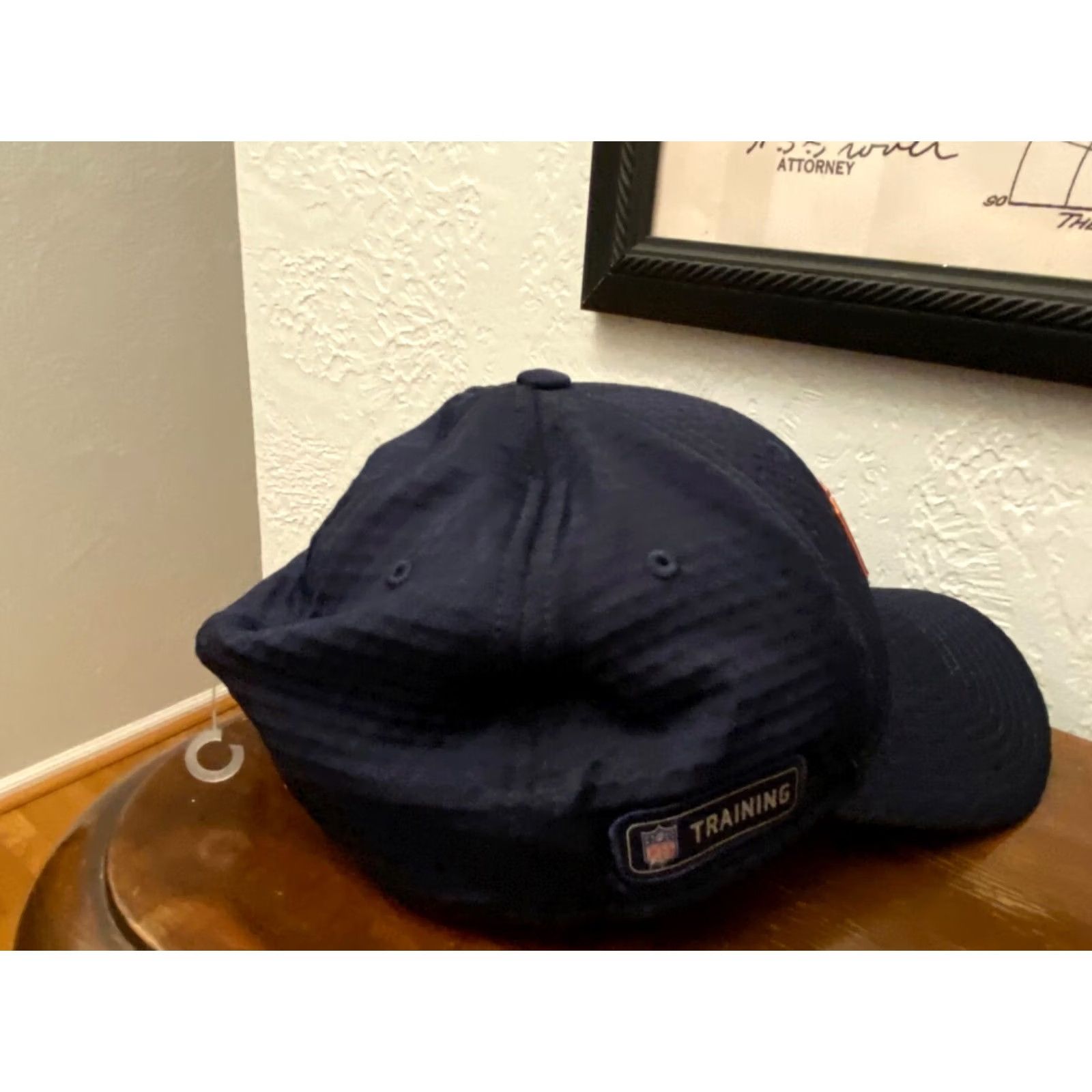 New Era New Era Chicago Bears GSH Gray Sideline Training Fitted Hat Men L/XL Blue Baseball Cap Size ONE SIZE - 4 Thumbnail