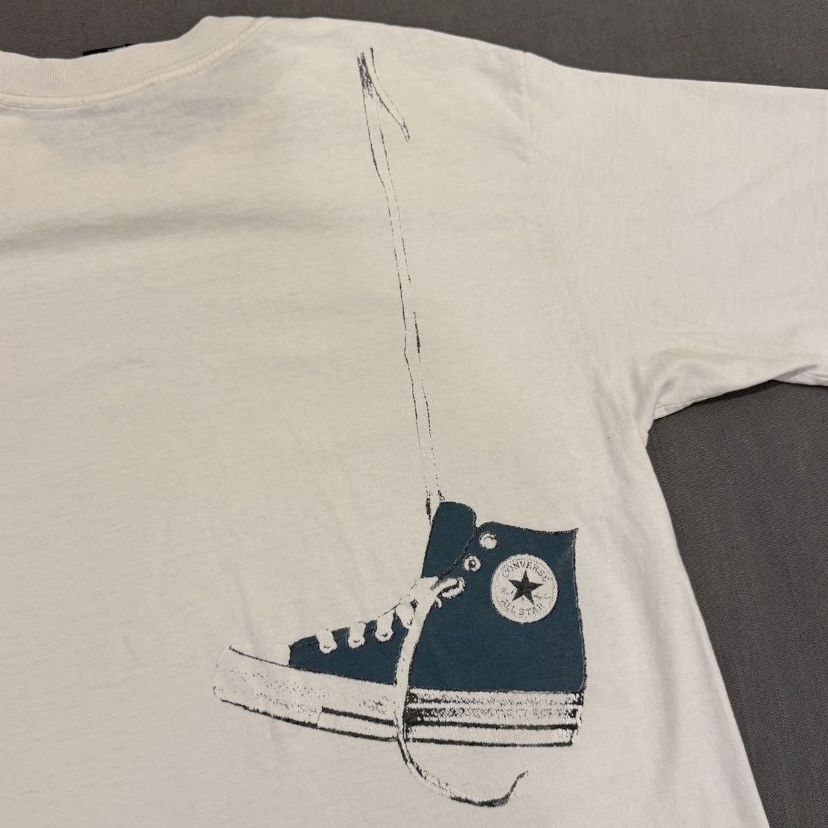Converse RARE 1980’s CONVERSE ALL-STAR SHIRT Size US L / EU 52-54 / 3 - 5 Thumbnail