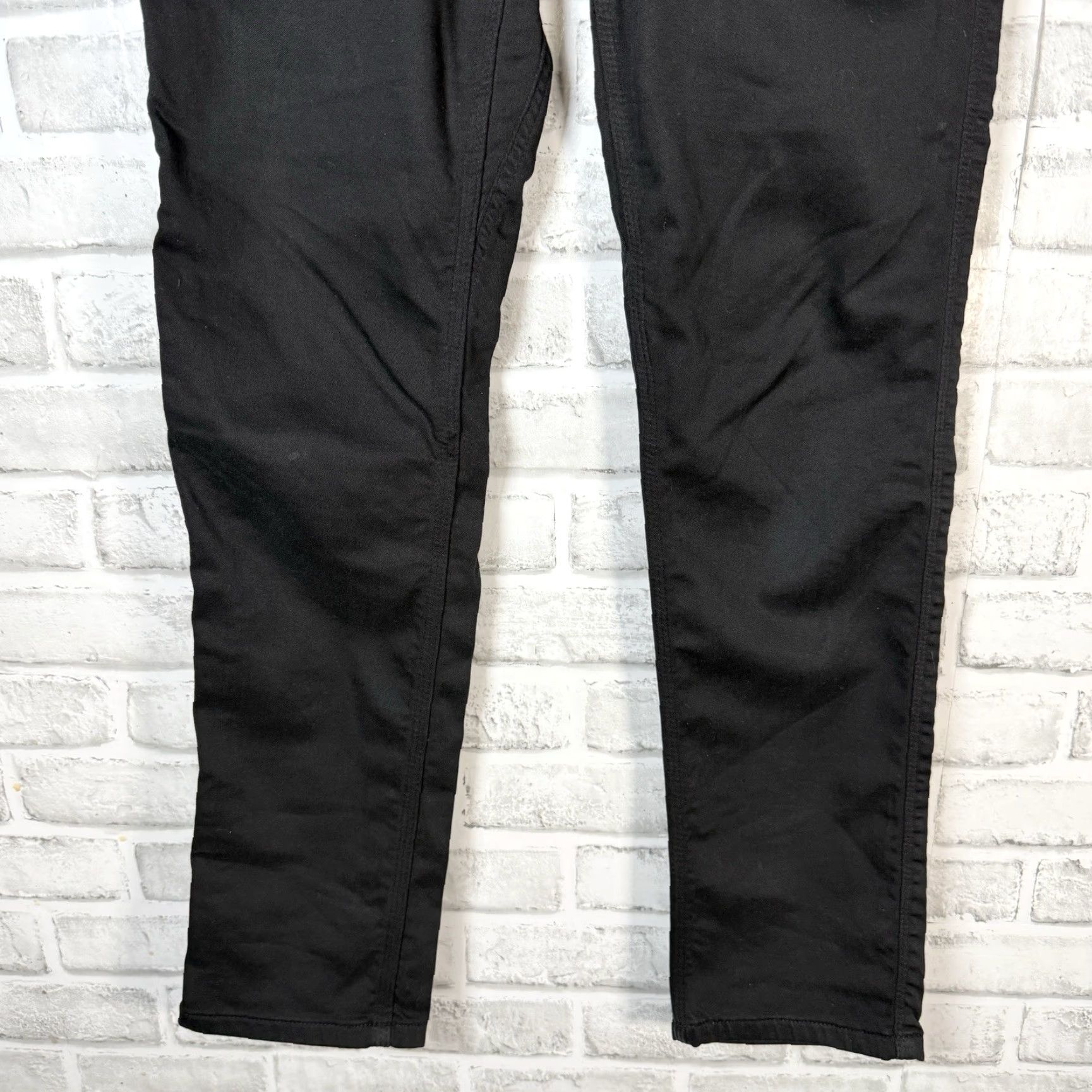 Vintage DU/ER Chino Pants Mens 26x30 Casual Beige Stretchy Size US 26 / EU 42 - 3 Thumbnail