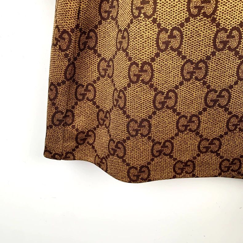 Gucci GucciColor-blocked Logo Old Flower Full Print Long-Sleeved Size XS / US 0-2 / IT 36-38 - 5 Thumbnail