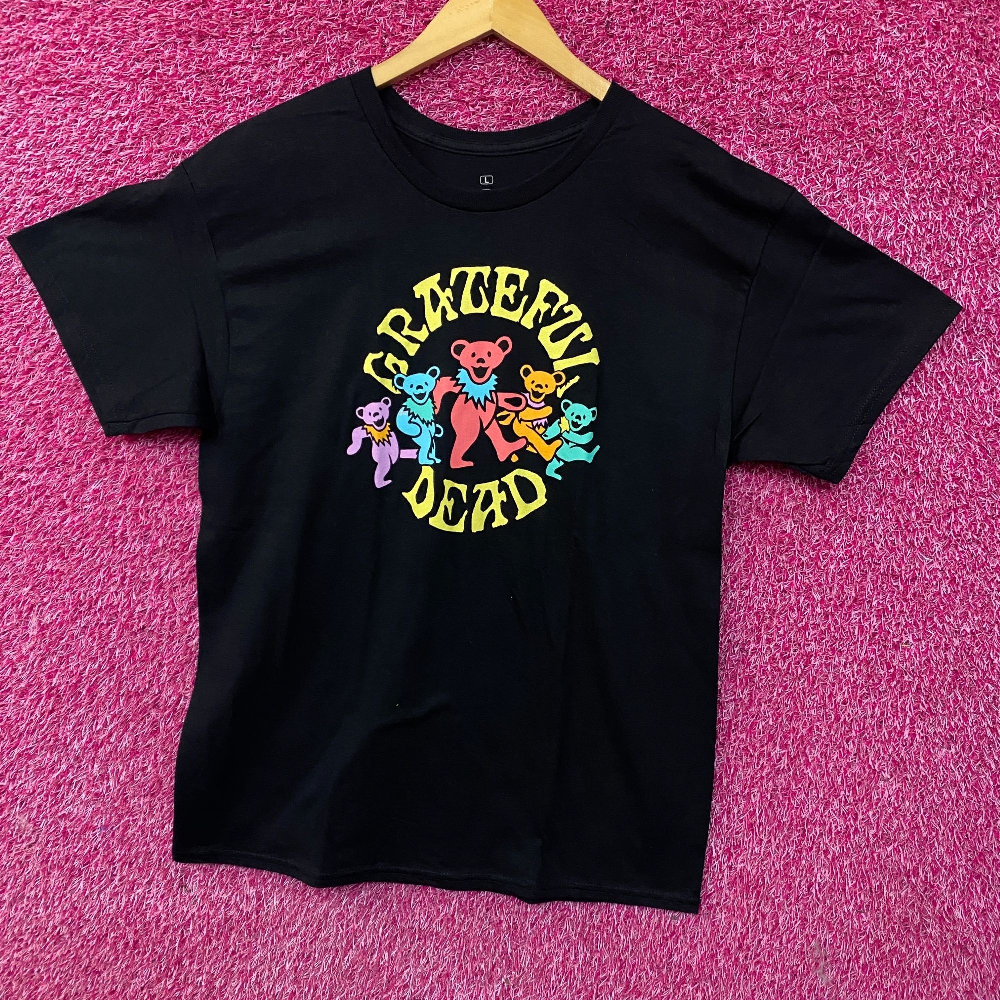 Grateful Dead Grateful Dead Dancing Bears Rock Band T-Shirt Large Size US L / EU 52-54 / 3 - 3 Thumbnail