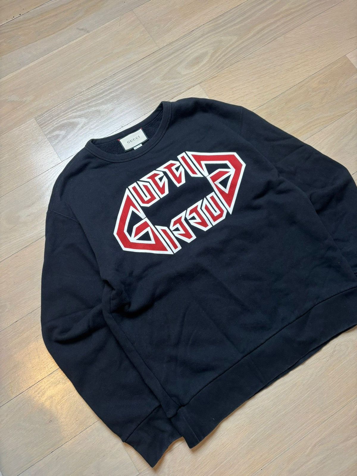 Gucci Gucci Metallica Black Sweater Size US M / EU 48-50 / 2 - 2 Thumbnail