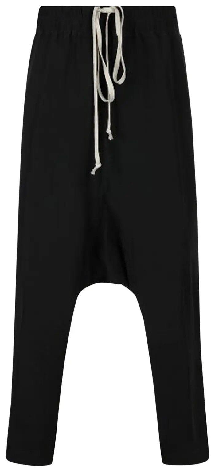 Rick Owens o1y0126 Sweatpant in Black Size 27" / US 4 / IT 40 - 1 Thumbnail