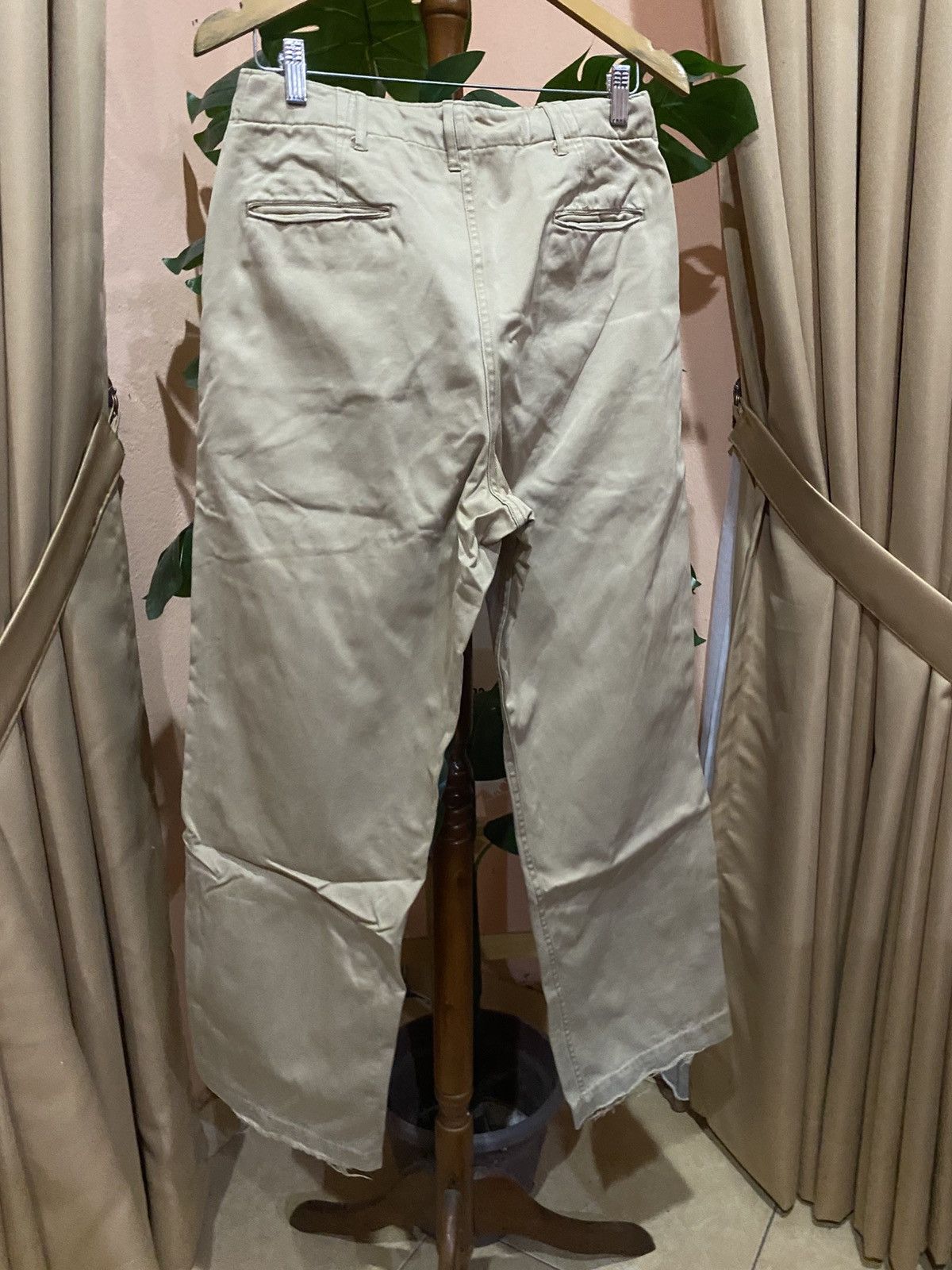Buzz Rickson's Buzz Rickson Beige Military Chino Pants Made in Japan Size US 30 / EU 46 - 10 Thumbnail