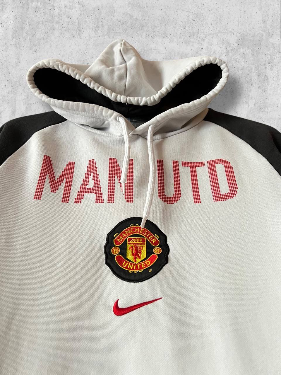 Nike × Vintage Nike Manchester United hoodie vintage centre logo soccer Size US S / EU 44-46 / 1 - 6 Thumbnail