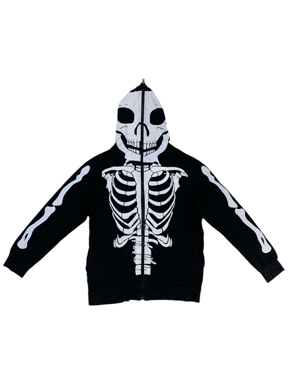 If Six Was Nine NEED GONE🔥 Avant Garde Full Zip Hoodie Skull Jacket Size US L / EU 52-54 / 3 - 3 Thumbnail