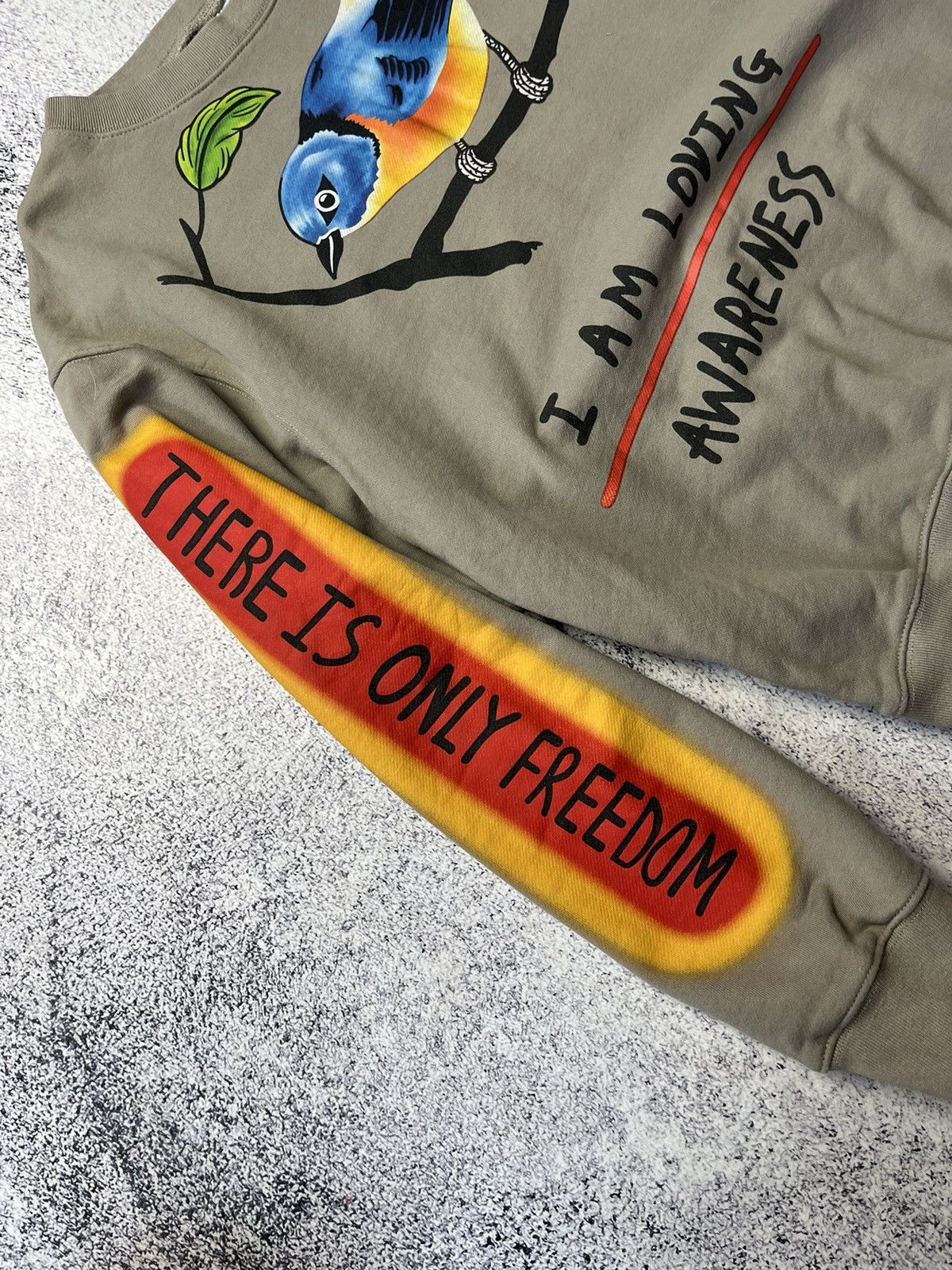 Vintage Vintage Kanye I Am Loving Awareness Sweatshirt Size US M / EU 48-50 / 2 - 12 Thumbnail