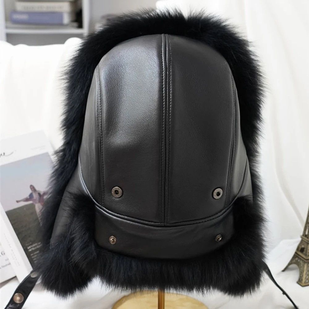 Other Fur Ushanka Cap Trapper Russian Man Ski Hats Size ONE SIZE - 3 Thumbnail
