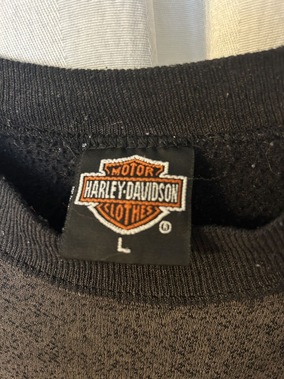 Harley Davidson Sweater: harley davidson Biker 90’s? Made in usa large Size US L / EU 52-54 / 3 - 5 Thumbnail