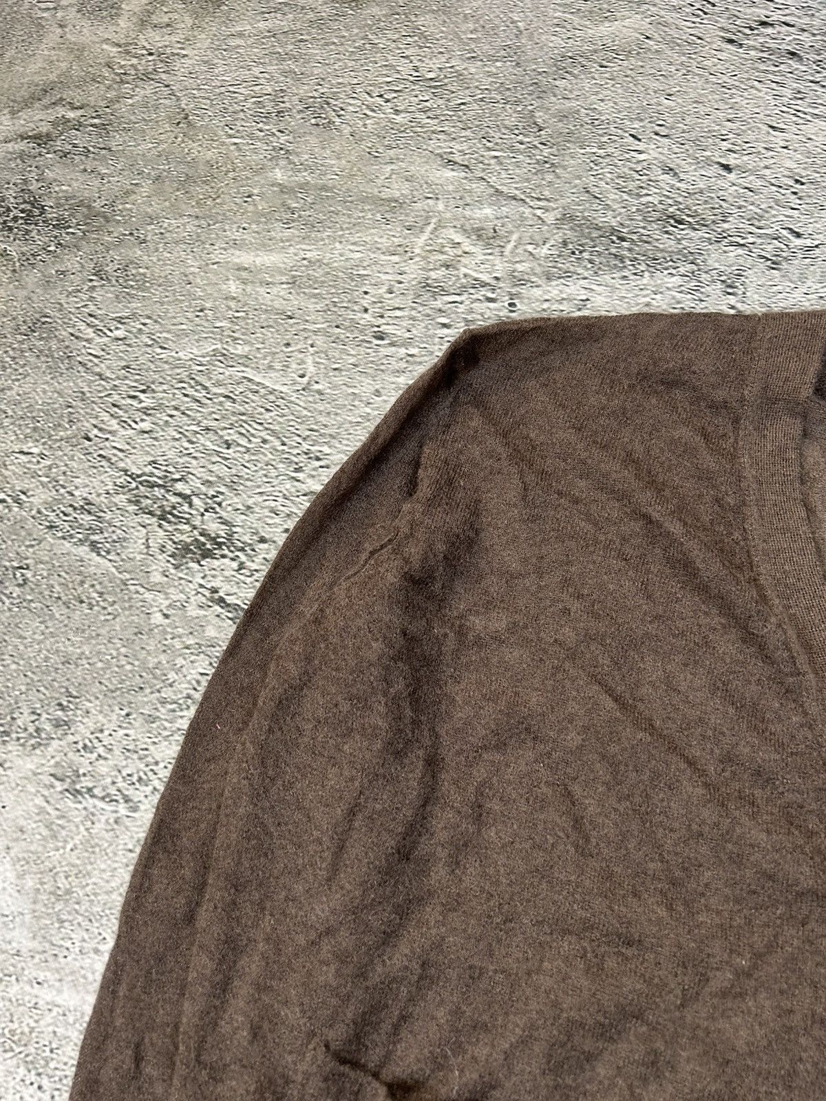 Isabel Benenato Isabel Benenato cardigan mohair brown button up sweater AW18 Size US L / EU 52-54 / 3 - 3 Thumbnail