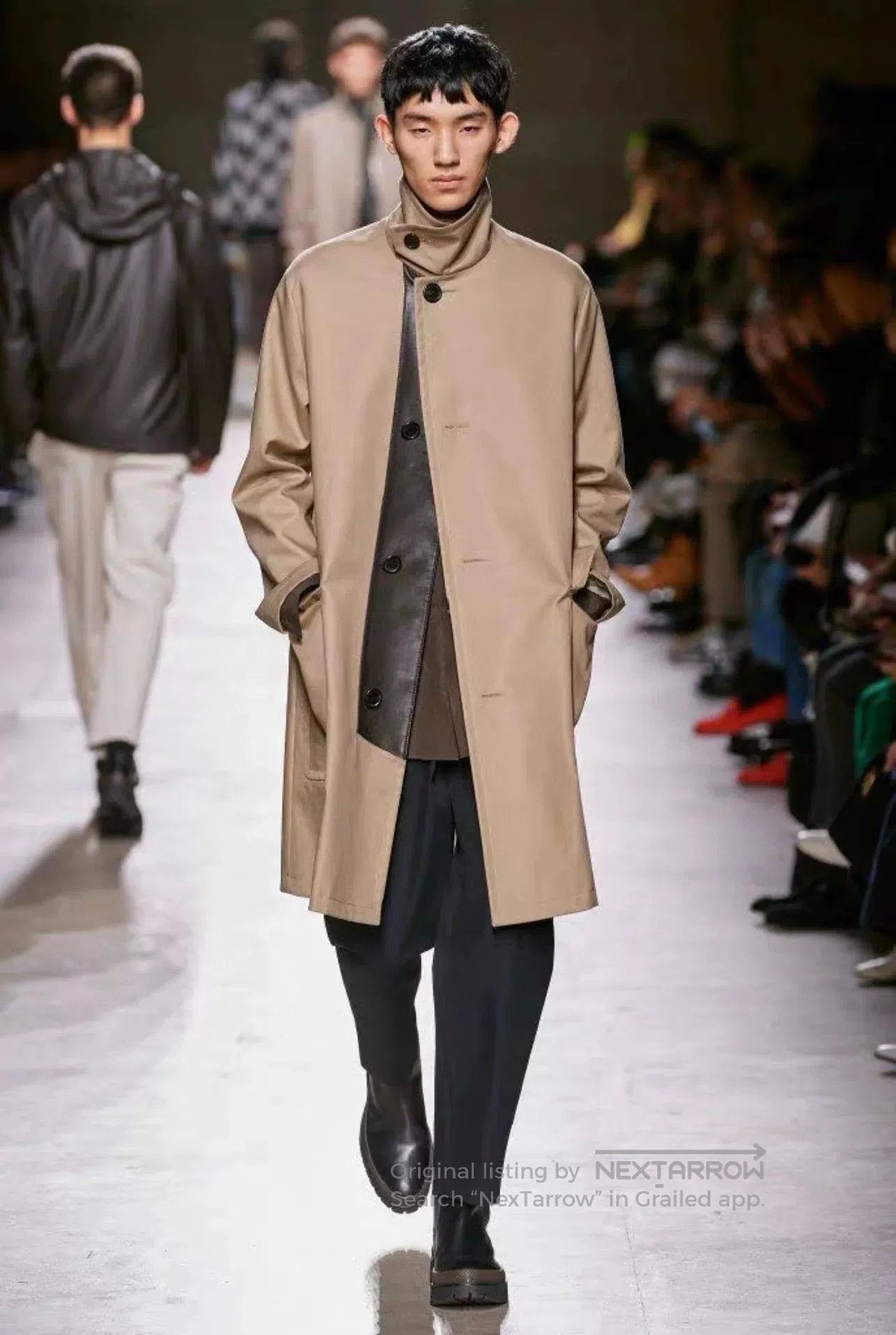 Hermes Hermes 21FW Patchwork Trench Coat. Size US M / EU 48-50 / 2 - 1 Thumbnail