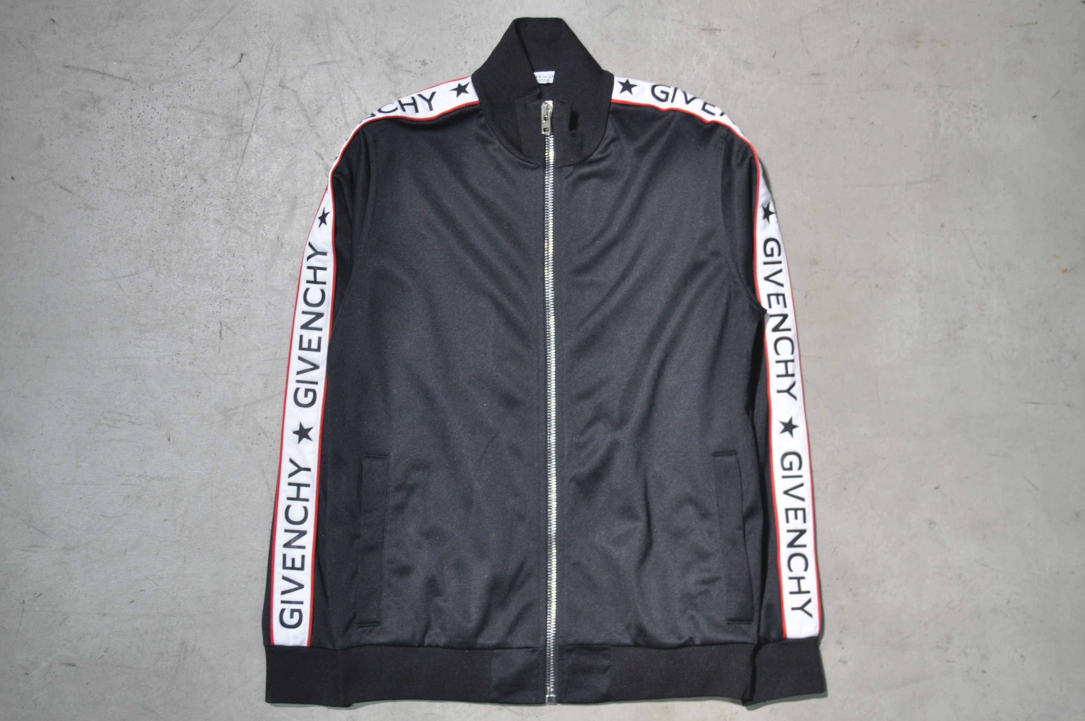 Givenchy Givenchy - Clare Waight Keller - Logo Tape Track Jacket Size US S / EU 44-46 / 1 - 4 Thumbnail