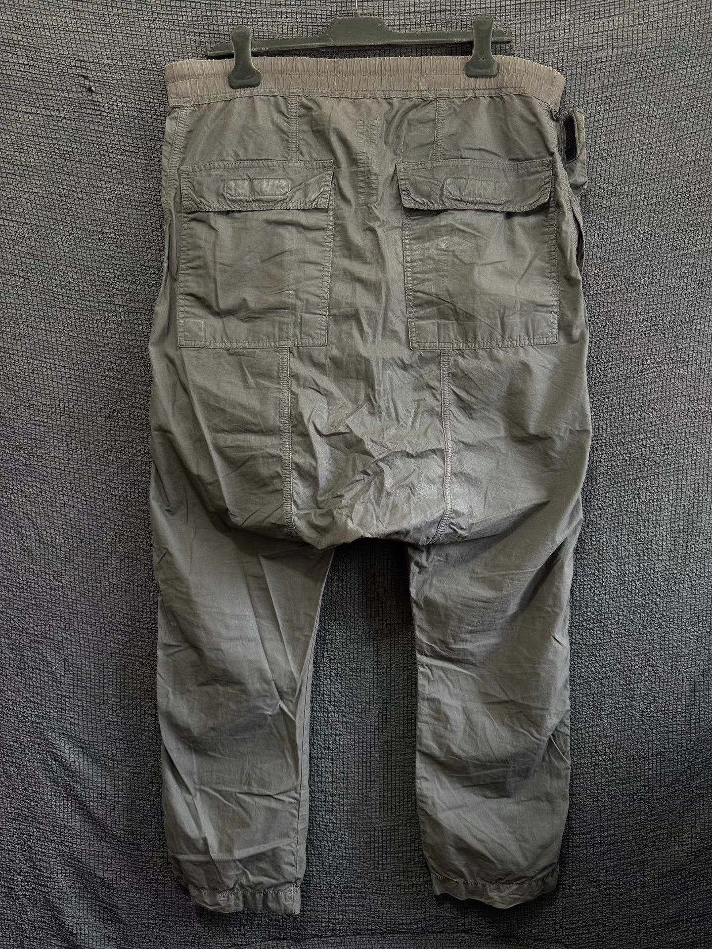 Rick Owens Rick Owens 15SS straight-leg drop-crotch pants Size US 33 - 2 Thumbnail