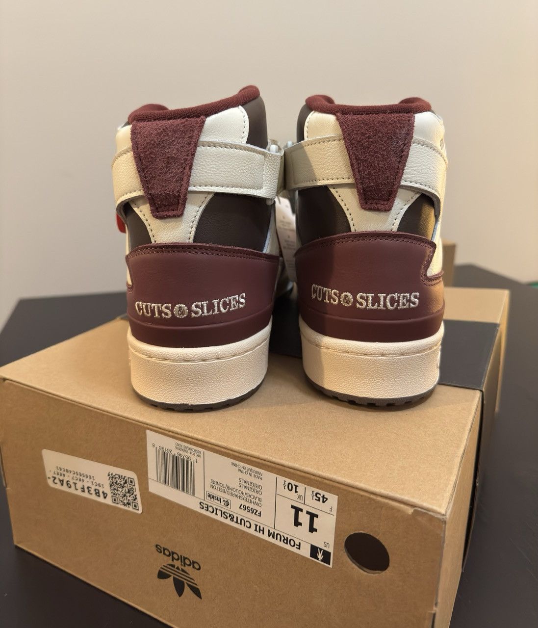 Adidas Adidas Forum Hi Cuts & Slices Size US 11 / EU 44 - 6 Thumbnail