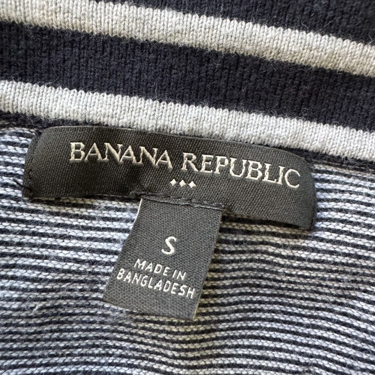 Banana Republic Banana Republic Striped COTTON SWEATER POLO Size US S / EU 44-46 / 1 - 4 Thumbnail