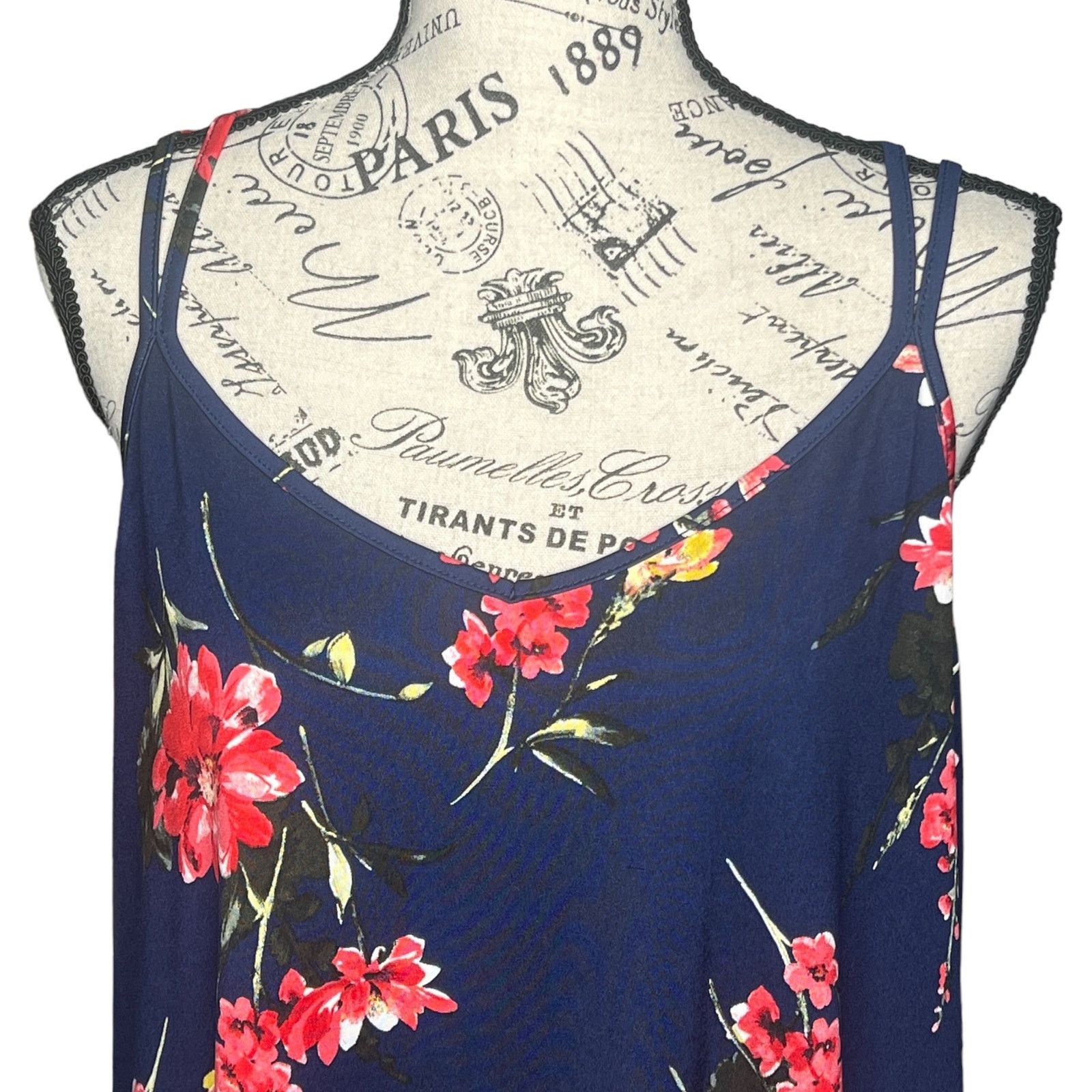 Other Basima Back Detail Knit Top - Stitch Fix Strappy Casual Tank Size XXL / US 16-18 / IT 52-54 - 9 Thumbnail