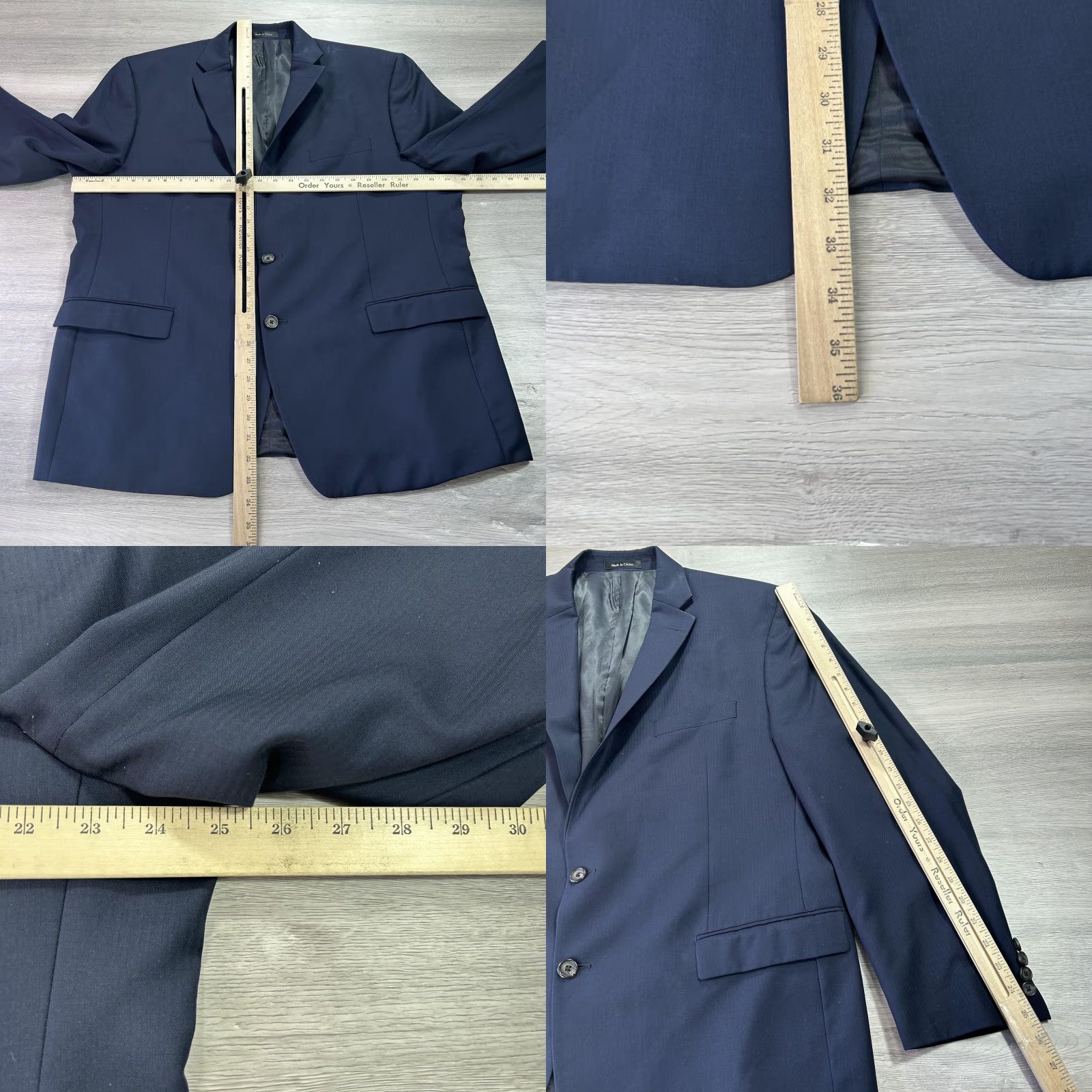 Ralph Lauren Lauren Ralph Lauren Blazer Mens Wool 48R Suit Jacket Sport Coat Classic Size 48R - 8 Thumbnail