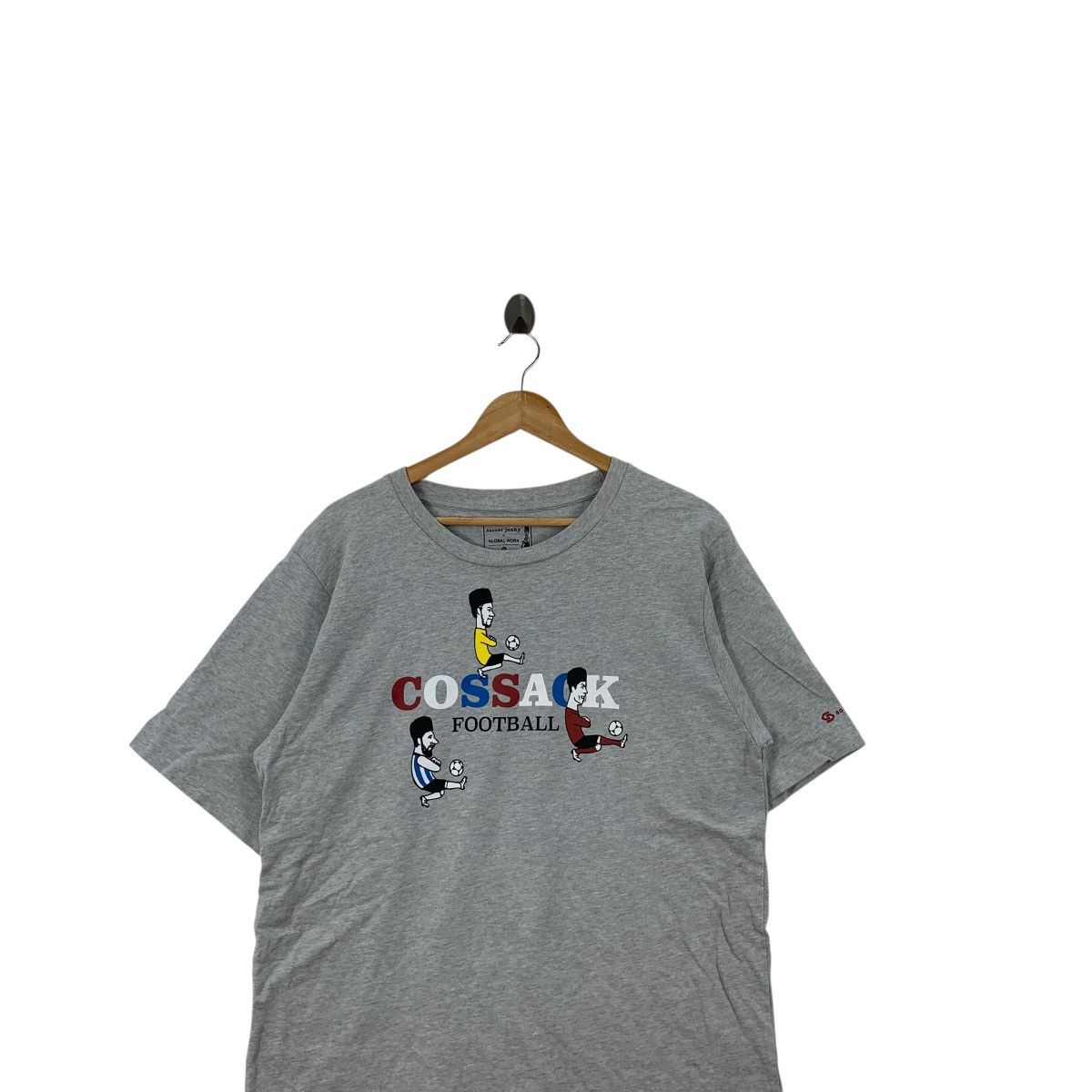 Other SOCCER JUNKY X GLOBAL WORK Cossack Football Tee Shirt Top Size US XL / EU 56 / 4 - 2 Thumbnail