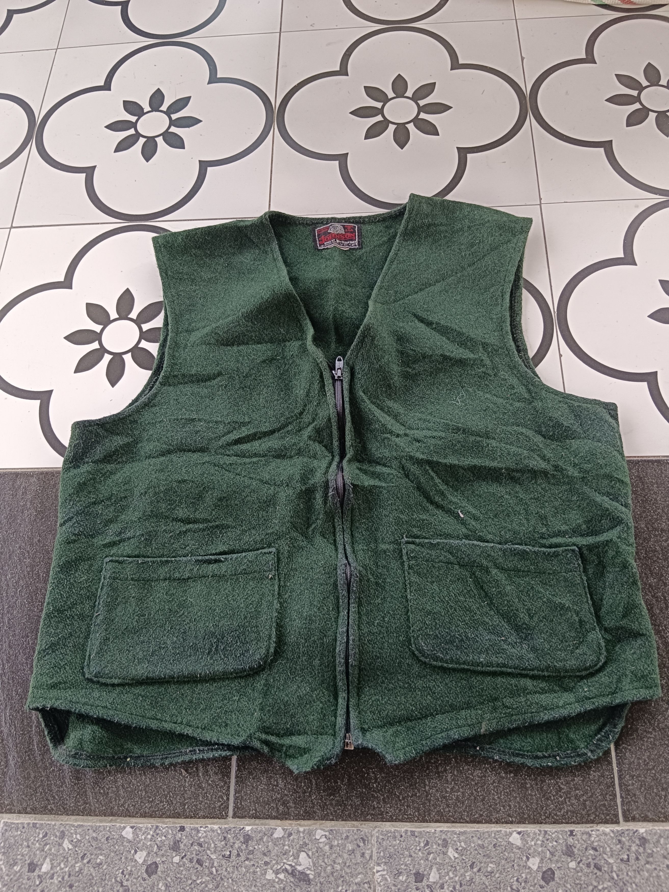 Vintage Rare Vintage Johnson Green vest Size US M / EU 48-50 / 2 - 1 Thumbnail