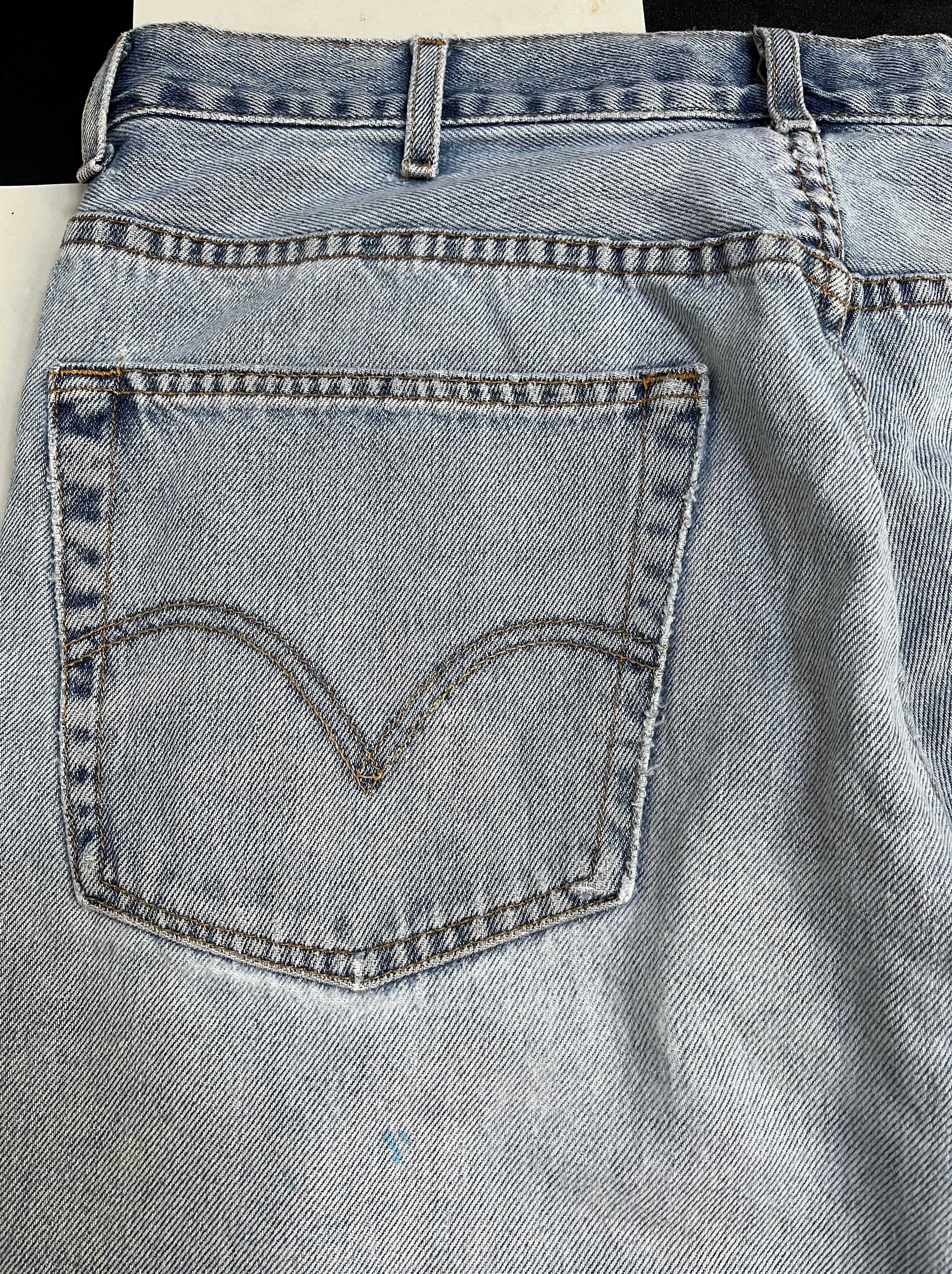Levi's Vintage Levis 550 Relaxed Fit Jeans - L187 Size US 37 - 10 Thumbnail