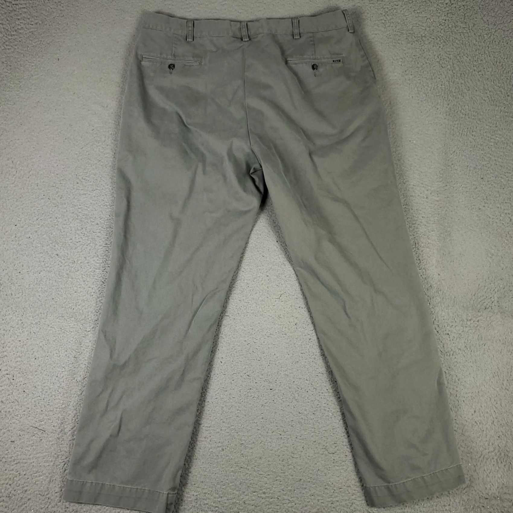 Ralph Lauren Ralph Lauren Pants Mens 40x31 Gray Flat Front Chino Trousers Regular Size 40 Gray Classic Size US 40 / EU 56 - 7 Thumbnail