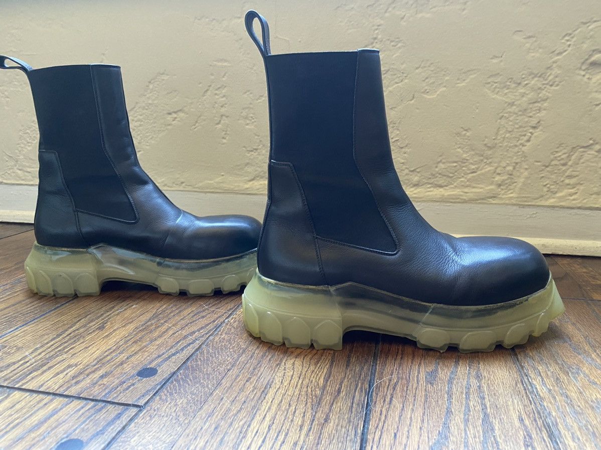 Rick Owens Rick Owens Bozo Tracker clear sole boots Size US 7.5 / EU 40-41 - 2 Thumbnail