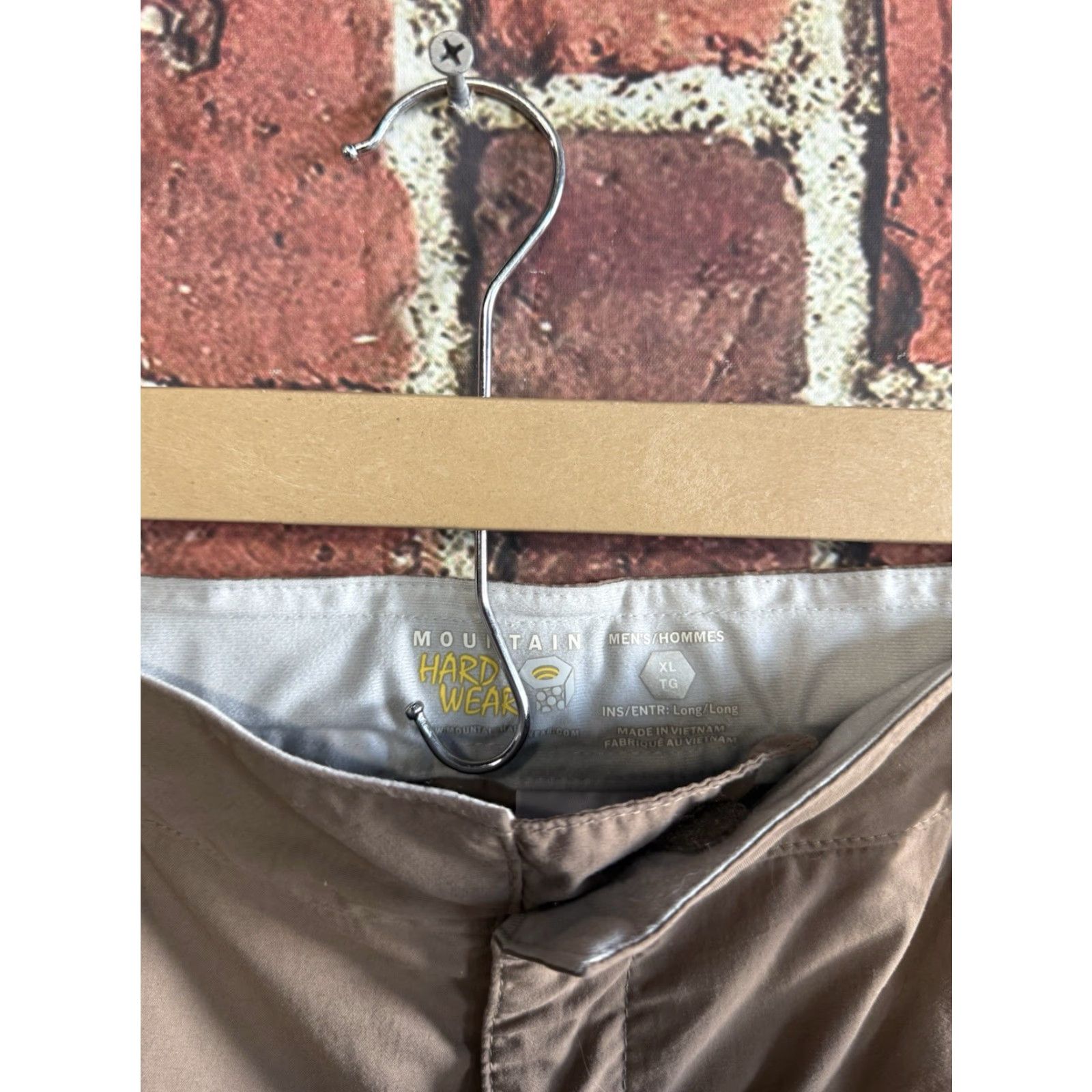 Mountain Hardwear VINTAGE Mountain Hardwear Mens Brown Outdoor Hiking Cargo Pants XL Size US 36 / EU 52 - 3 Thumbnail