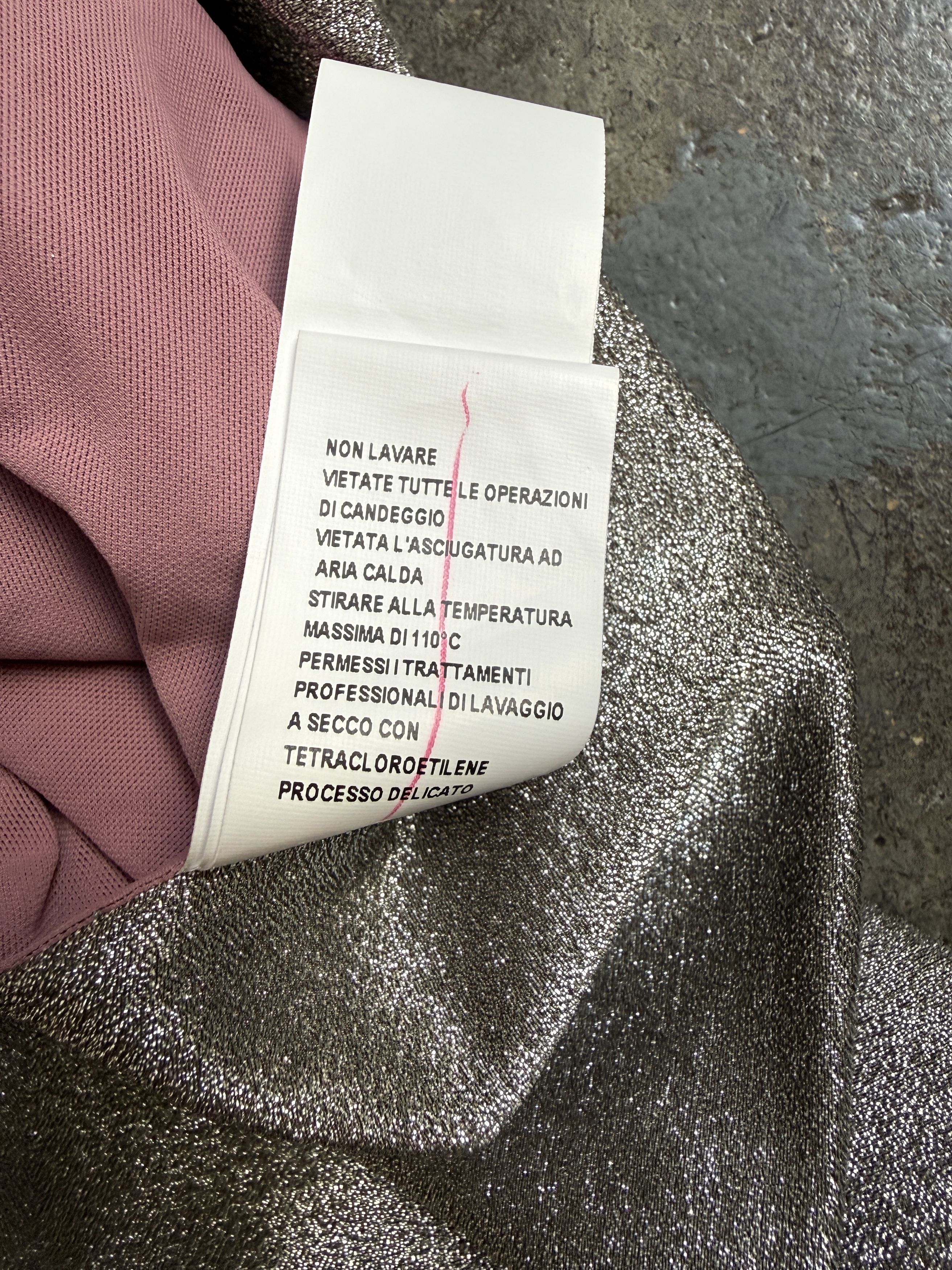 Vivienne Westwood 3105$ A/W 2014 NWT Silk Metallic Dress w/ Shorts Size XL / US 12-14 / IT 48-50 - 11 Thumbnail